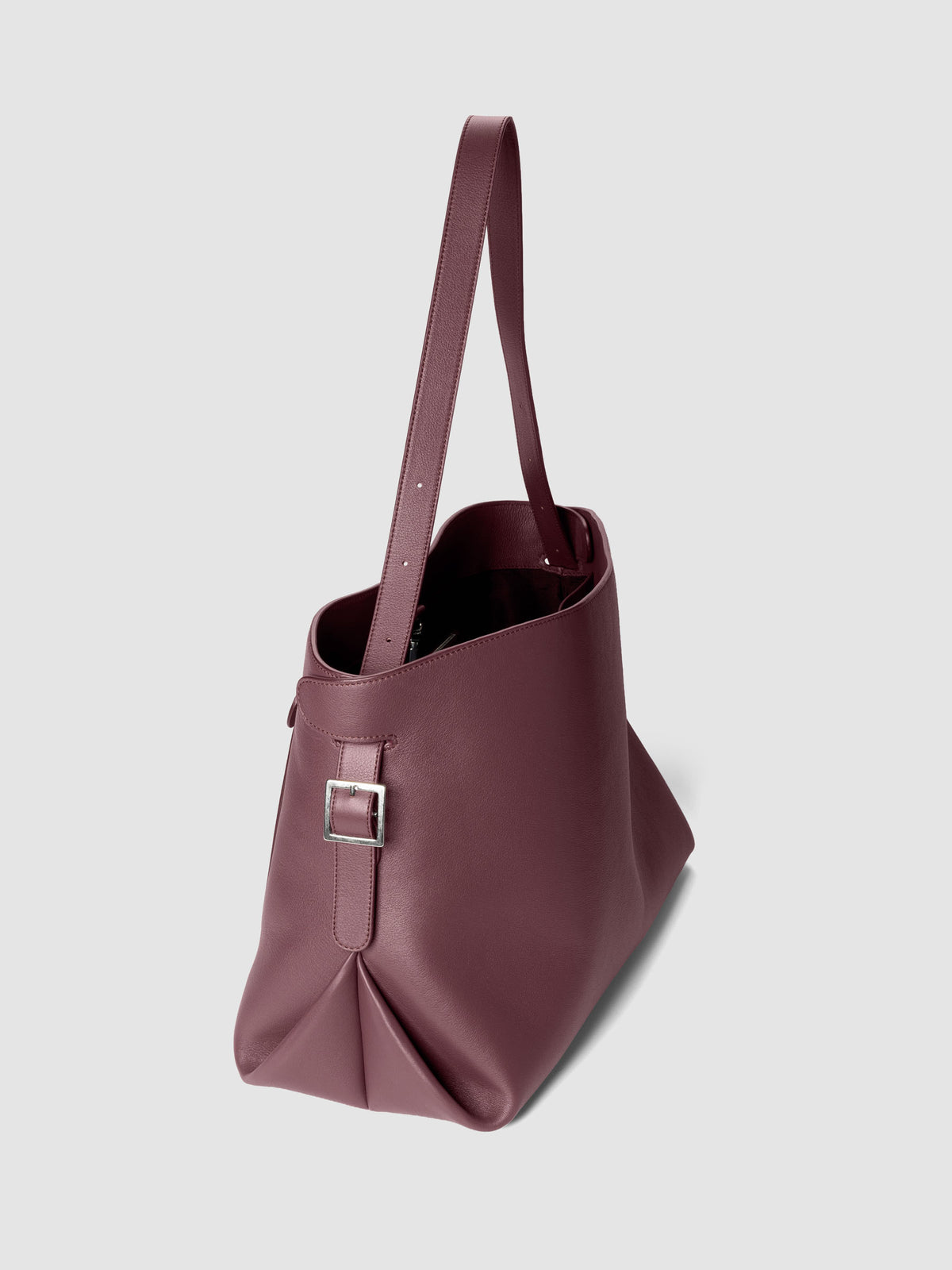 The Metro Tote in the color Madrid shown from the side, standing.