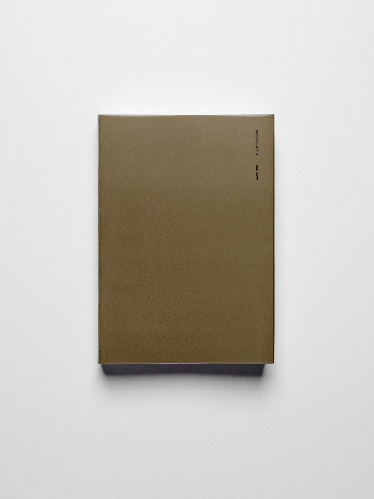 A5 notebook displayed on a neutral background.