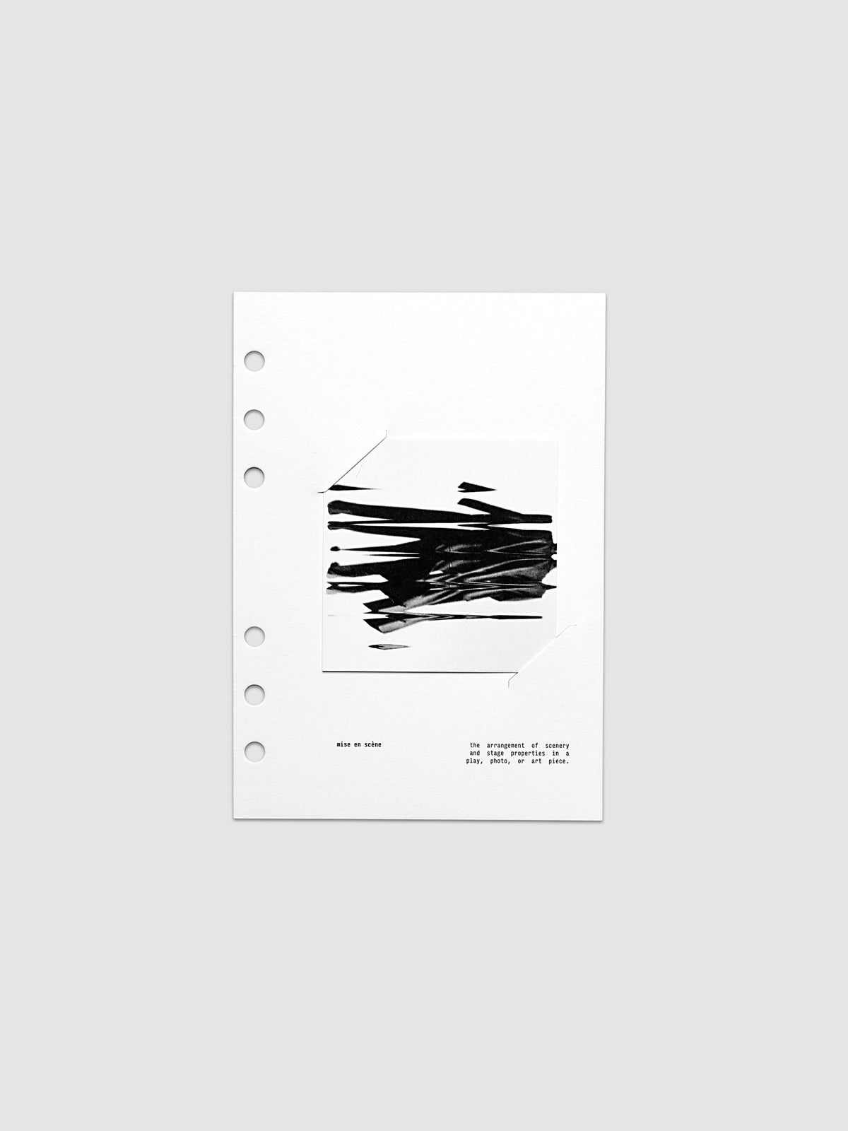 Mise En Scene Dashboard on a light gray background in the Personal Wide size.