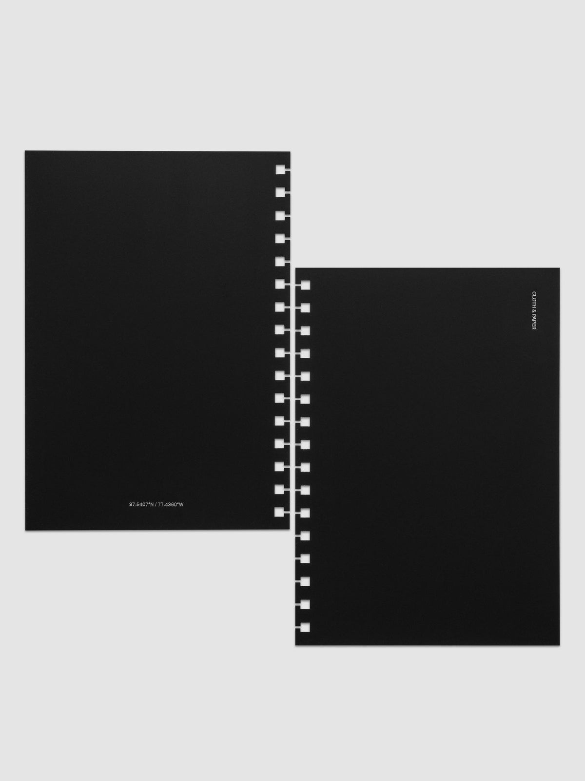 Front and back Spiral Notebook dashboards in the color Avant Garde shown in size A5 against a neutral background.