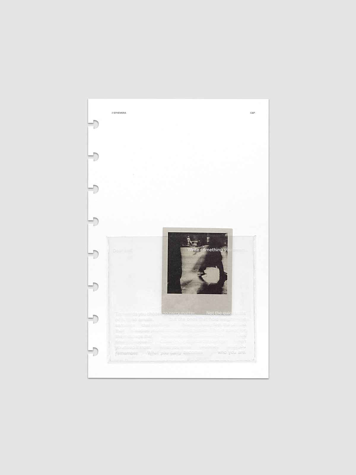 Ephemera Planner Dashboard