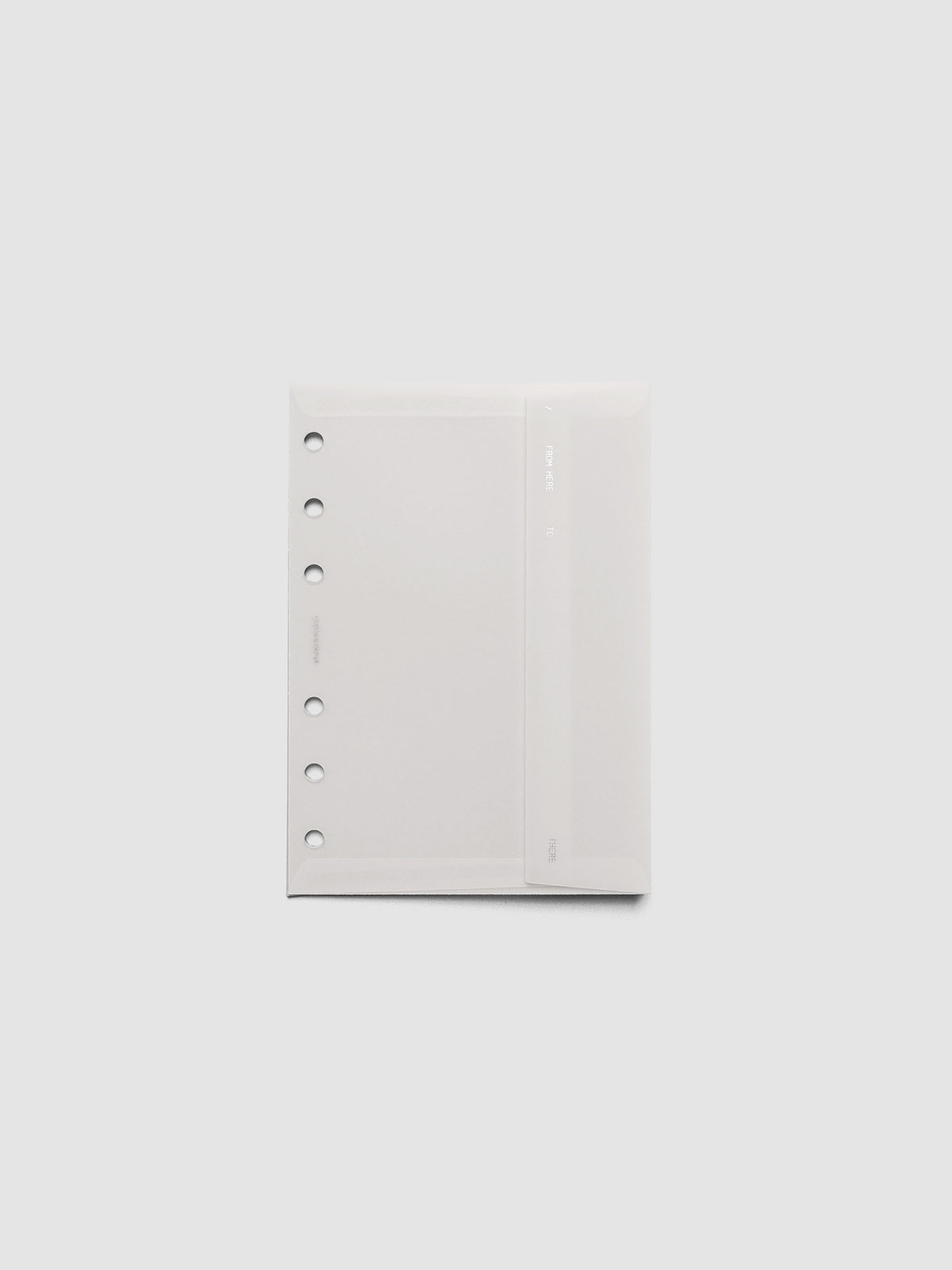 White Envelope Storage Holder shown in size A6.