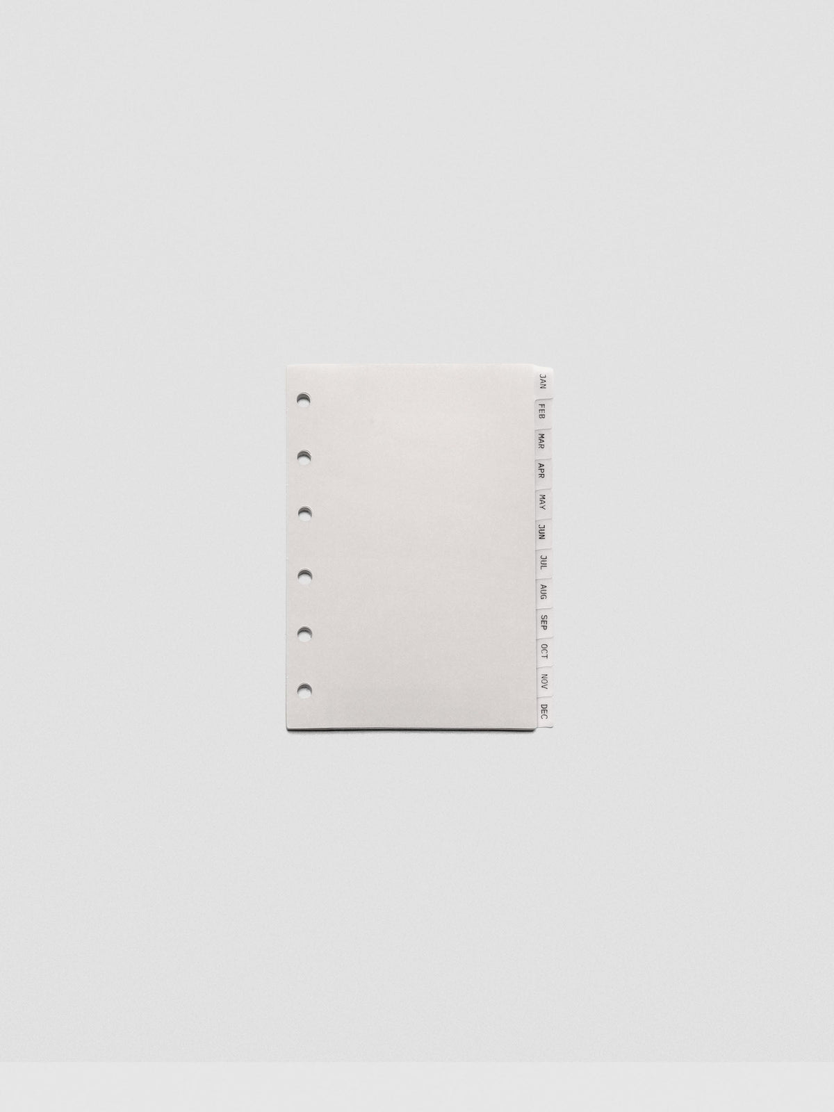 Pocket vellum dividers shown on a grey background.
