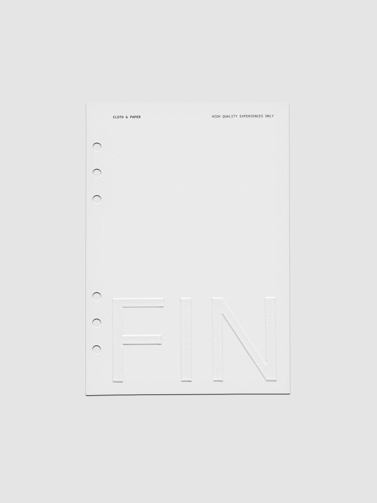 Closure Planner Dashboard + Cover Set in size A5 showing dashboard only.
