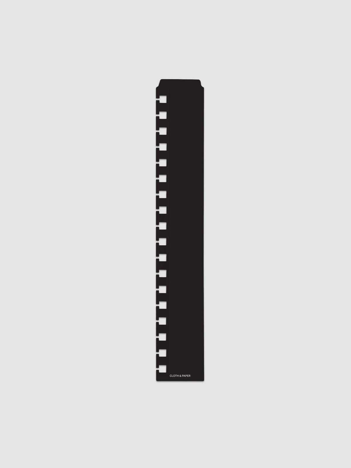 Narrow Page Marker Set in Punched Holes, Blurred Line and Avant Garde, HP Classic Spiral