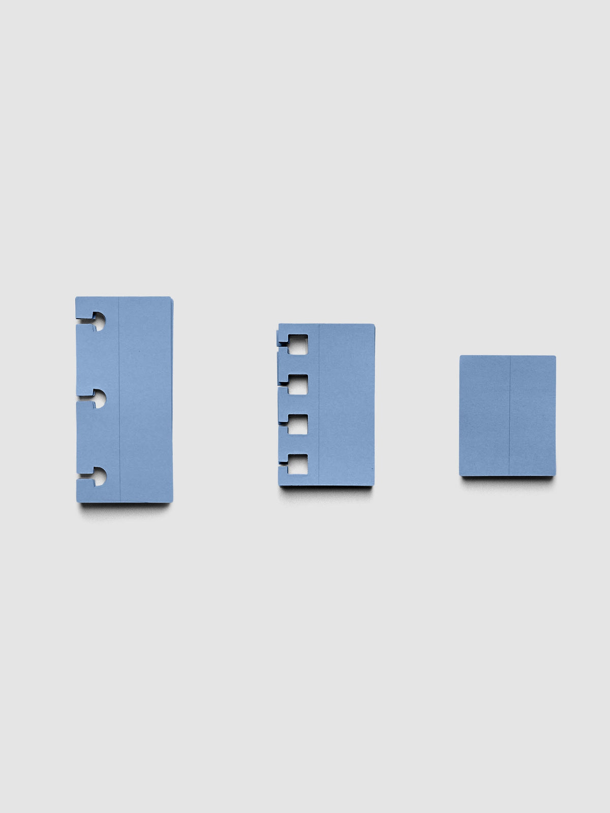 System Punch Stickers in Hyacinth, disc punch, spiral punch and unpunched adhesive stickers