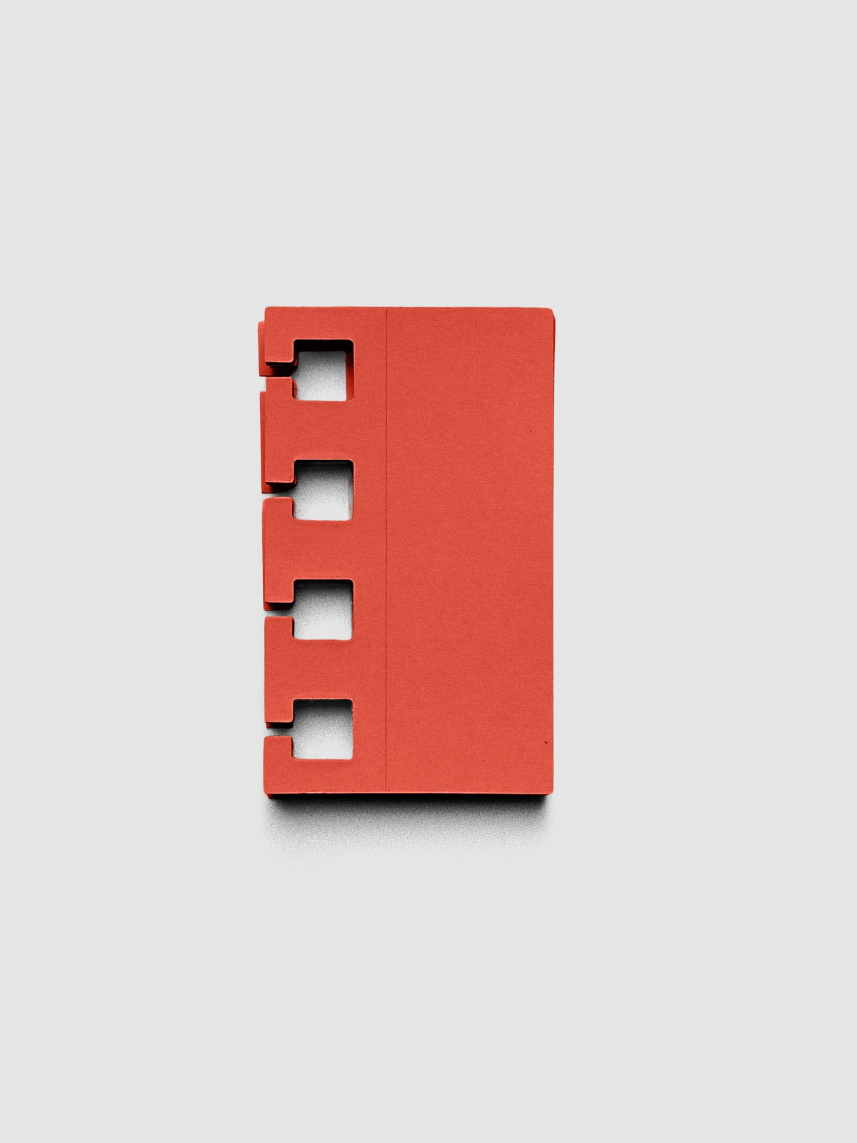 System Punch Stickers in Pimento, spiral punch adhesive sticker
