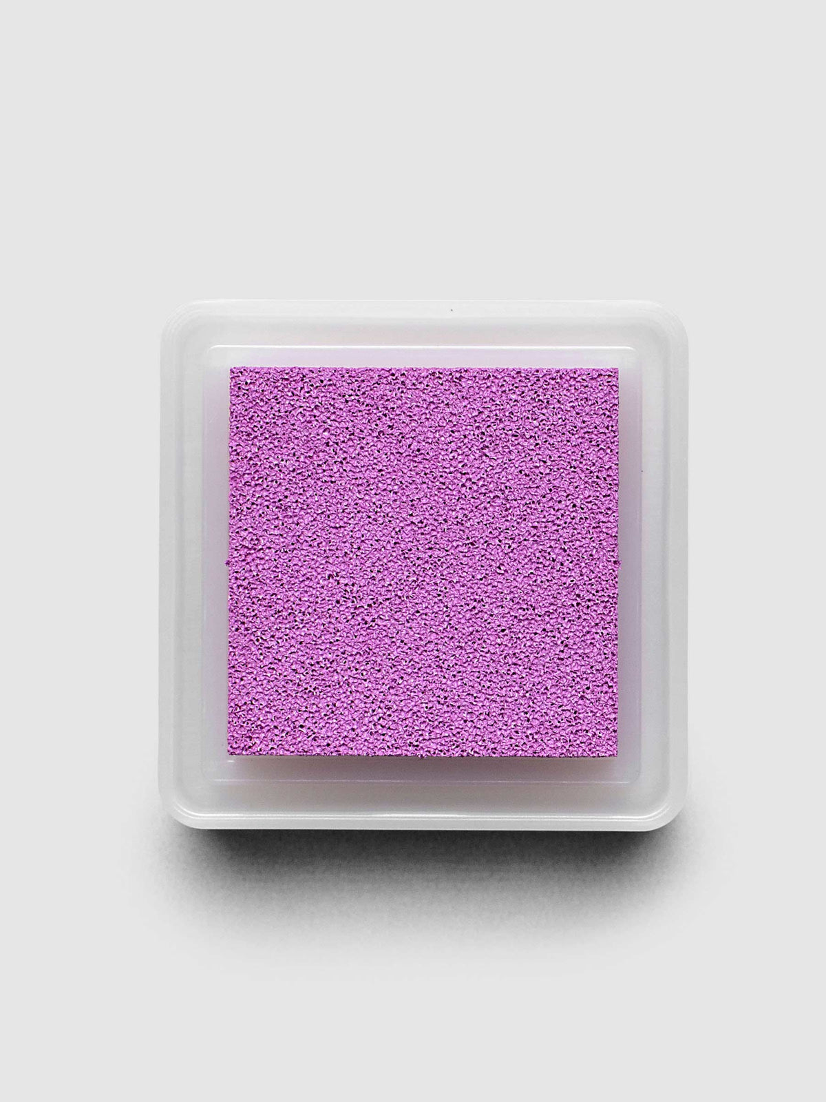 Artnic Stamp Ink Pad in lilac seen from the side with cover on