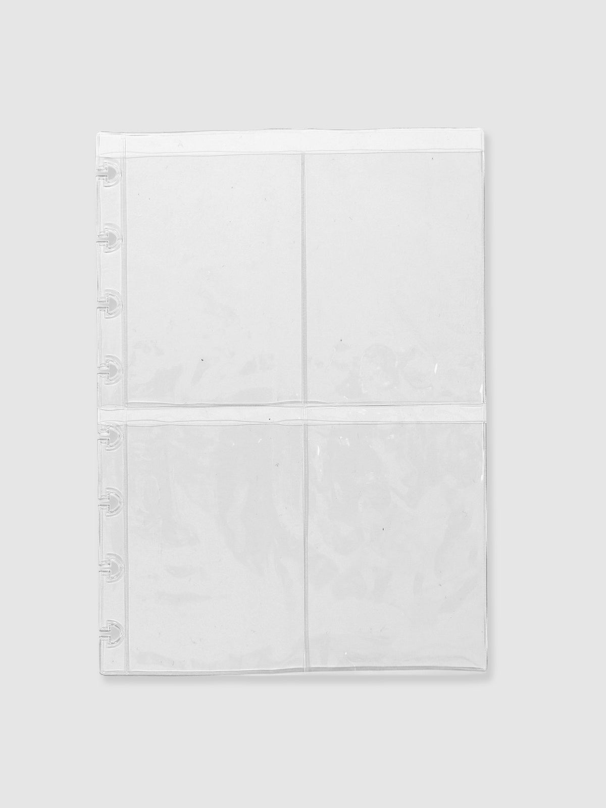 Card holder displayed on a neutral background. Size shown is Half Letter.