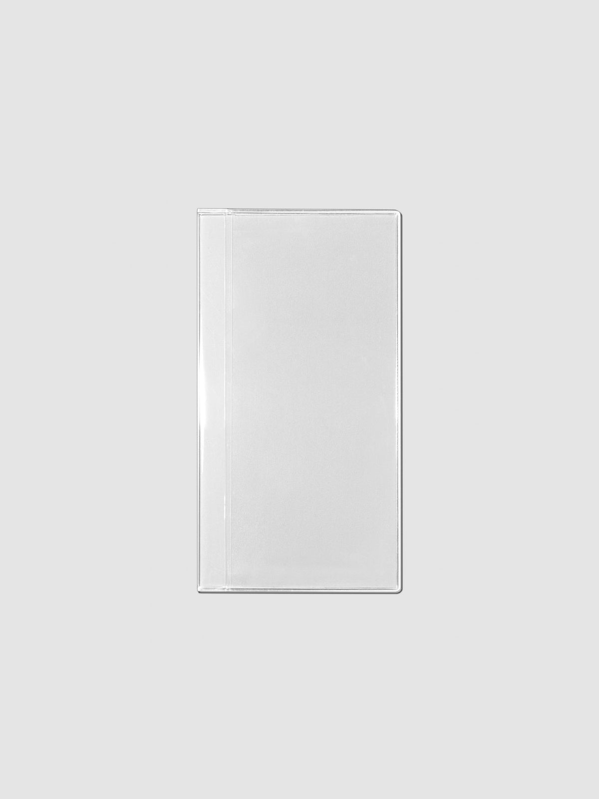 Crystal Clear Credit Card Holder, Pocket Plus, Cloth and Paper. Credit card holder on a neutral background.