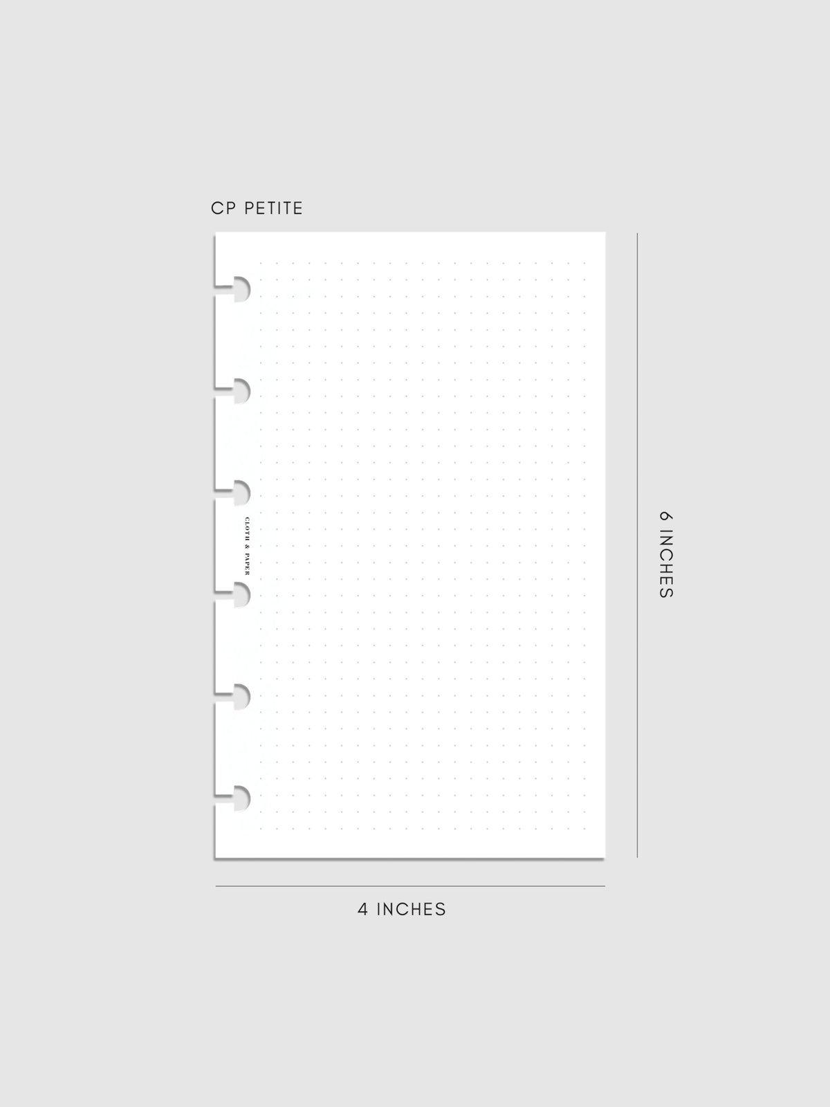 Digital mockup of insert in CP Petite.