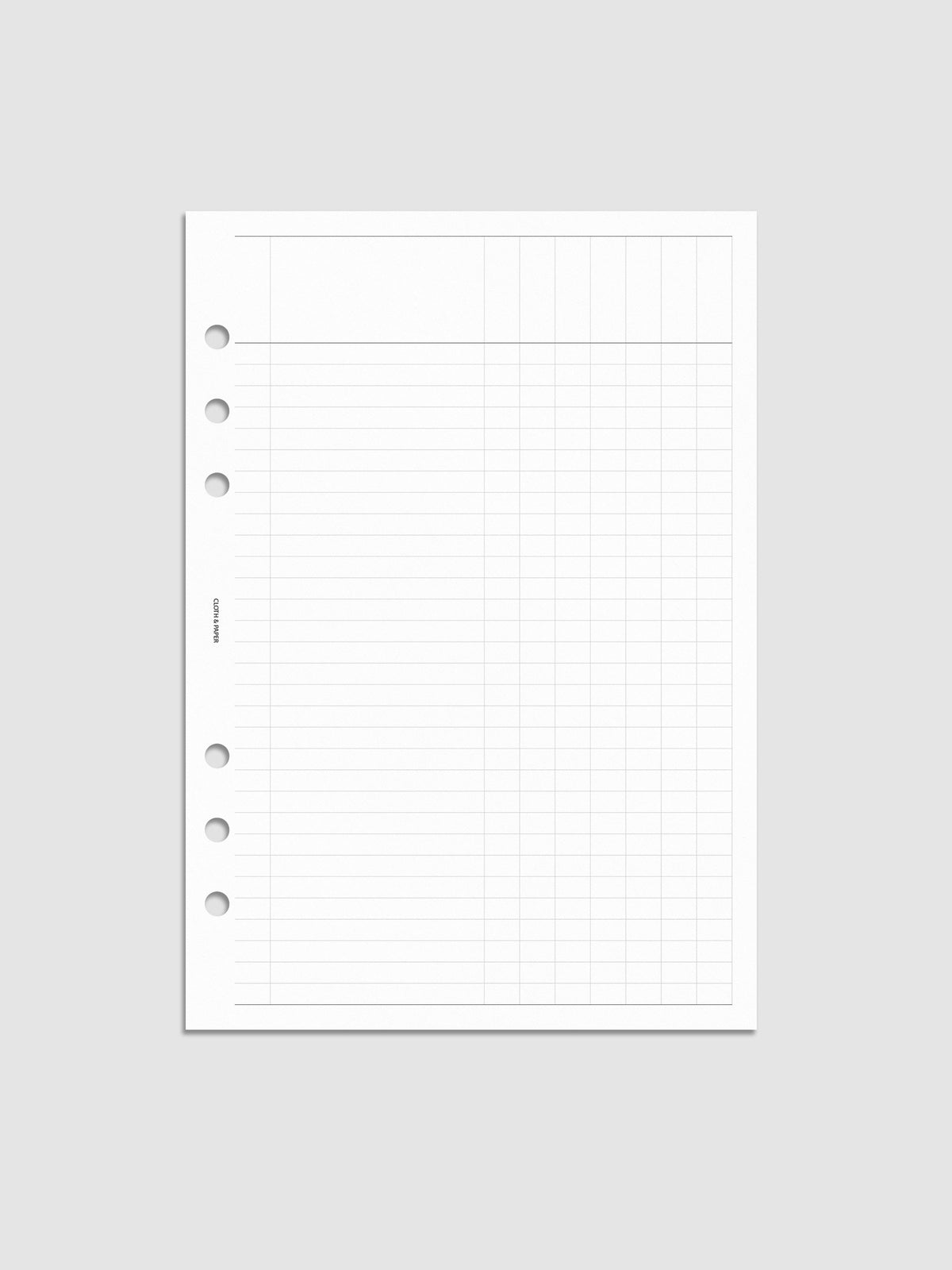 Digital mockup of the Inbox Sorting Planner Inserts.