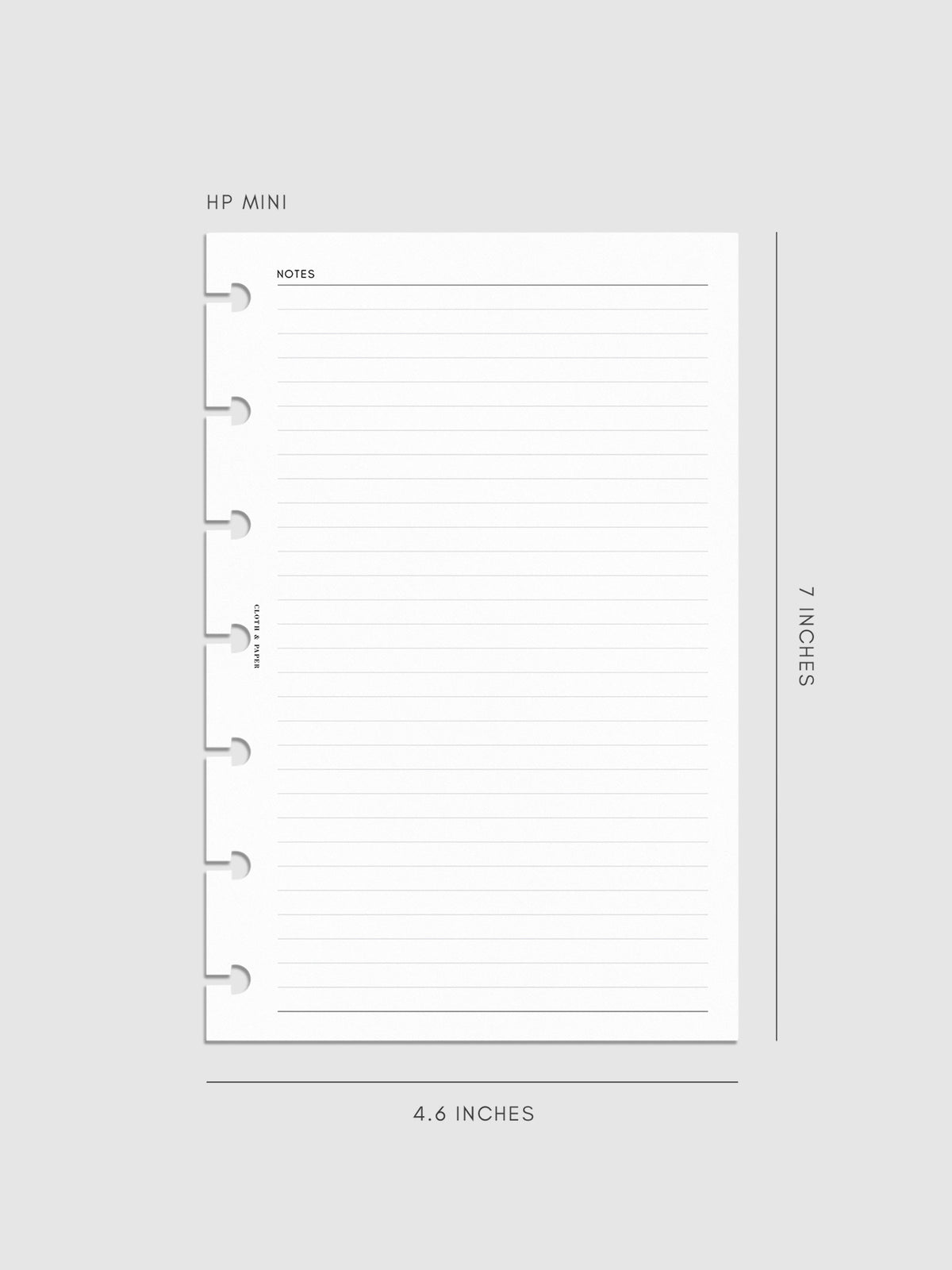 Digital mockup of insert in HP Mini.
