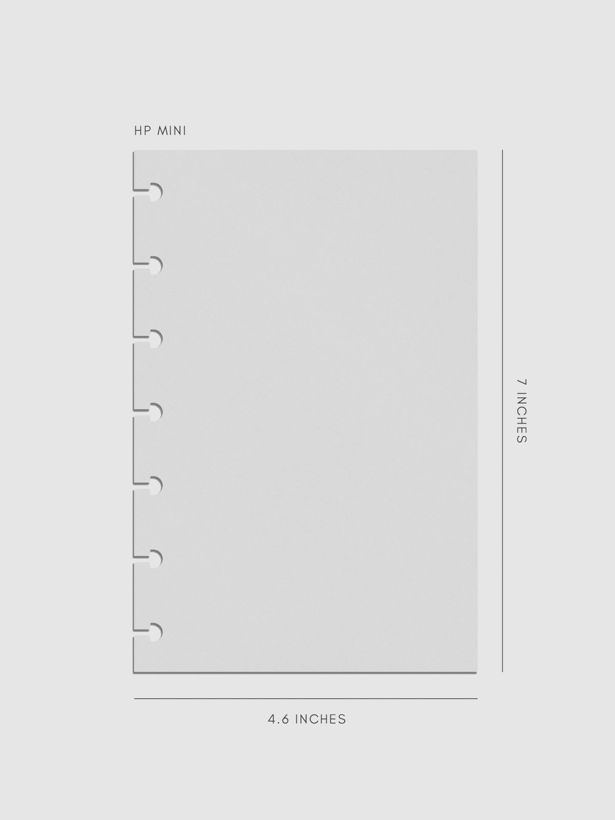 Digital mockup of insert in HP Mini.
