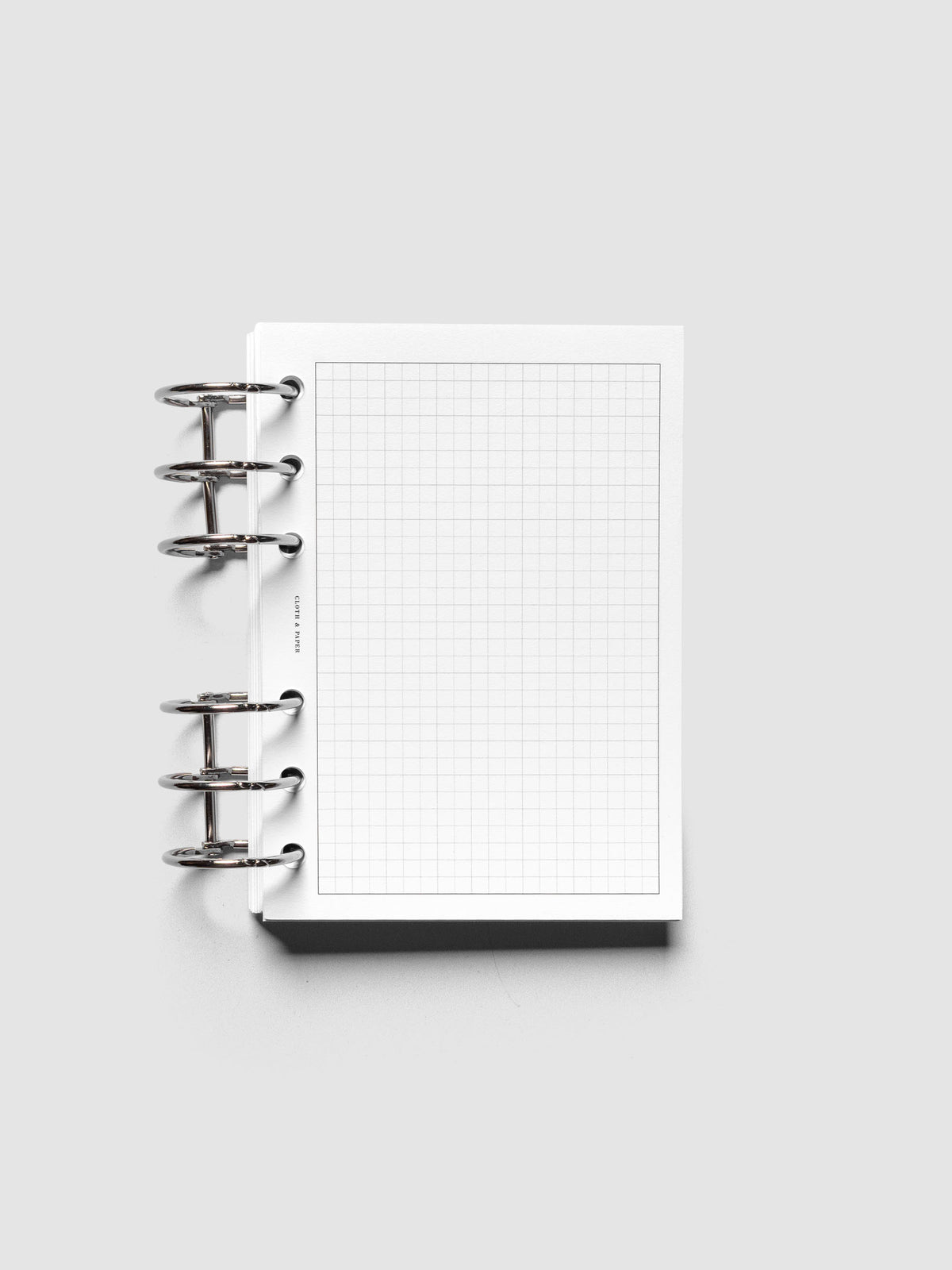 Personal Wide Monthly Graph Planner Inserts full graph notes page.