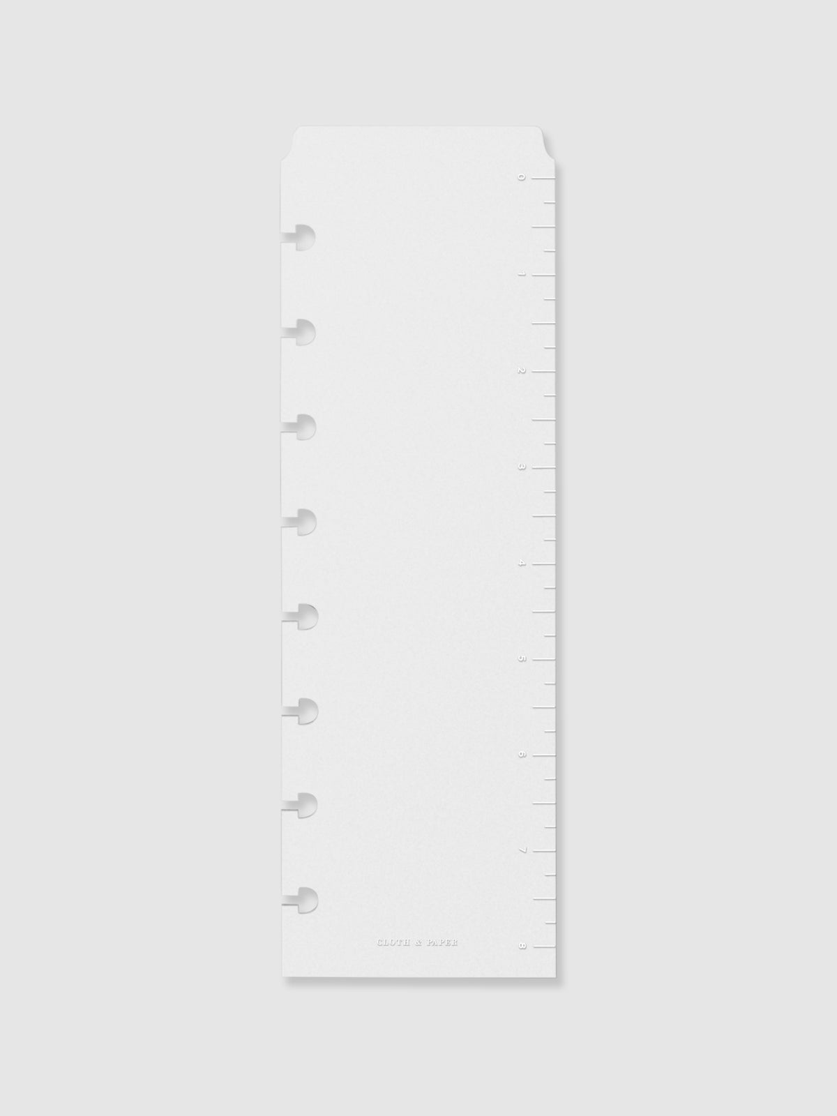 Page marker displayed on a neutral background. Size shown is Half Letter.