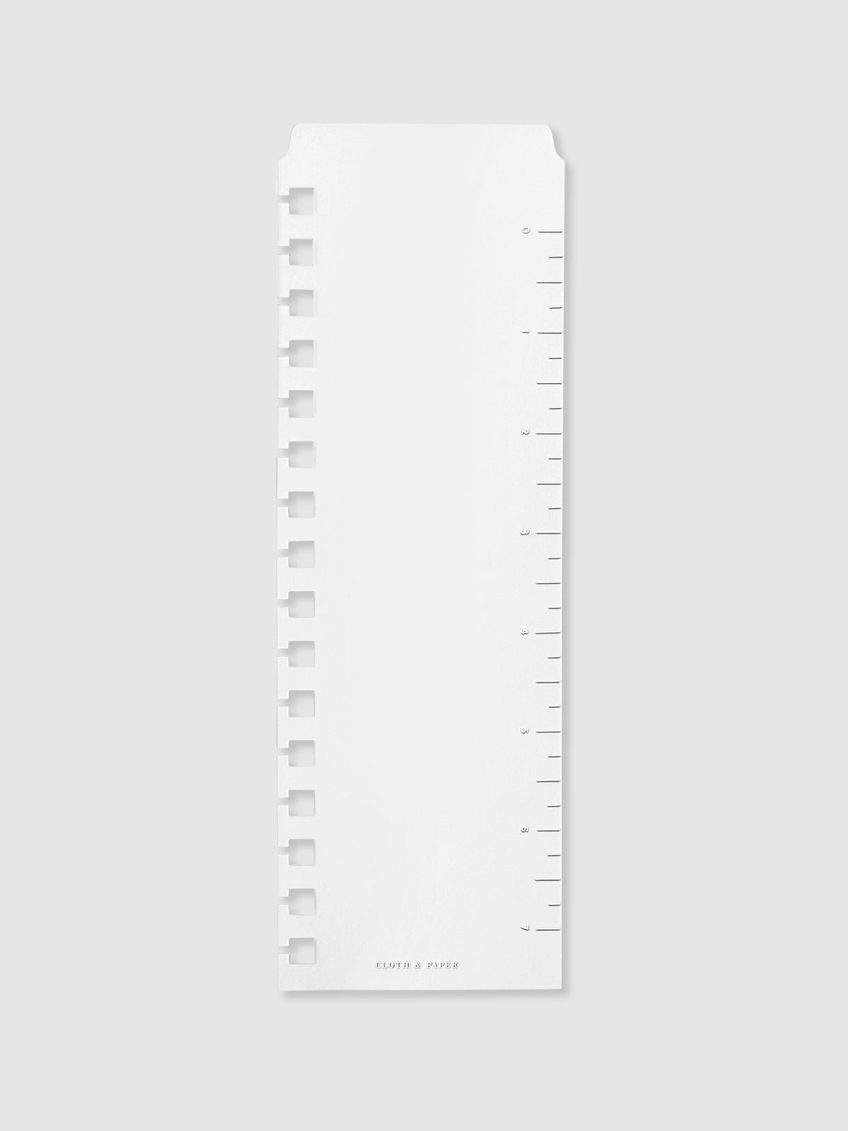 Page marker displayed on a neutral background. Size shown is A5 Spiral.