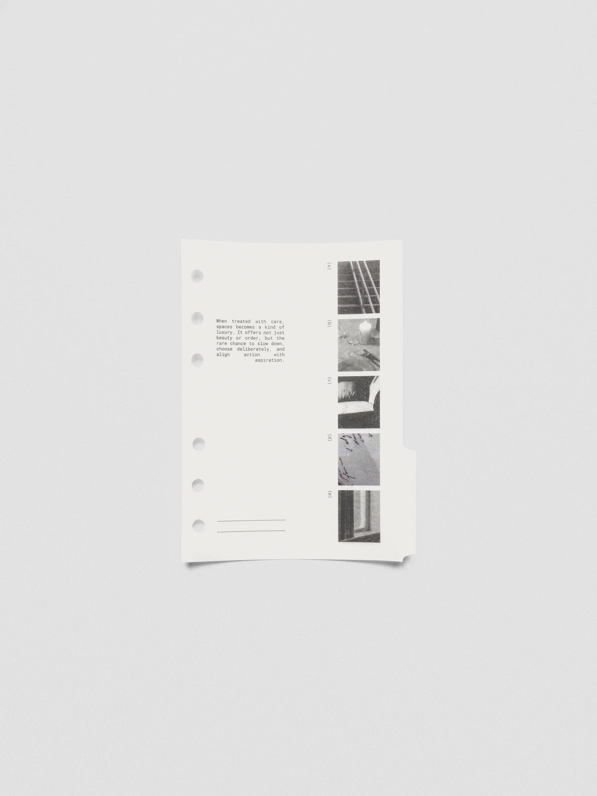 A6 Editorial Vellum Dividers Vol. 2 displayed in a compact planner with translucent layering.