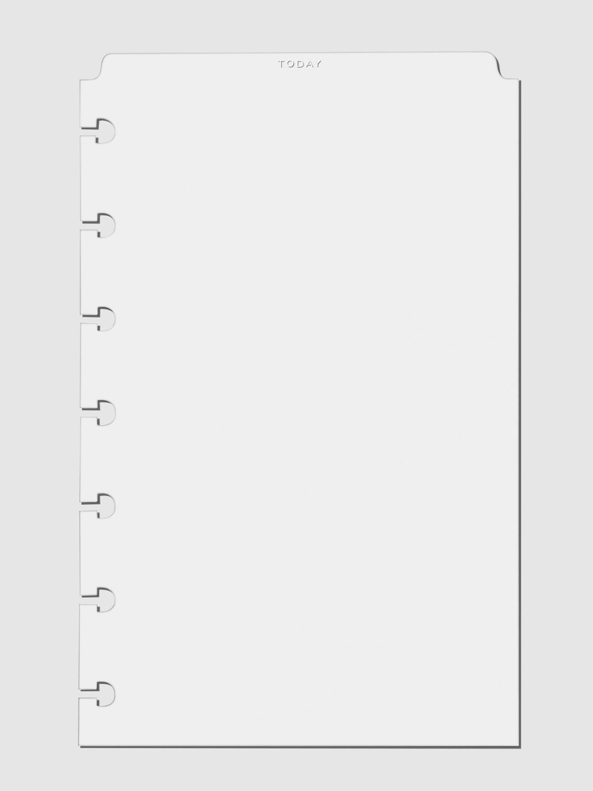 HP Mini divider displayed on a neutral background. Foil color is white.