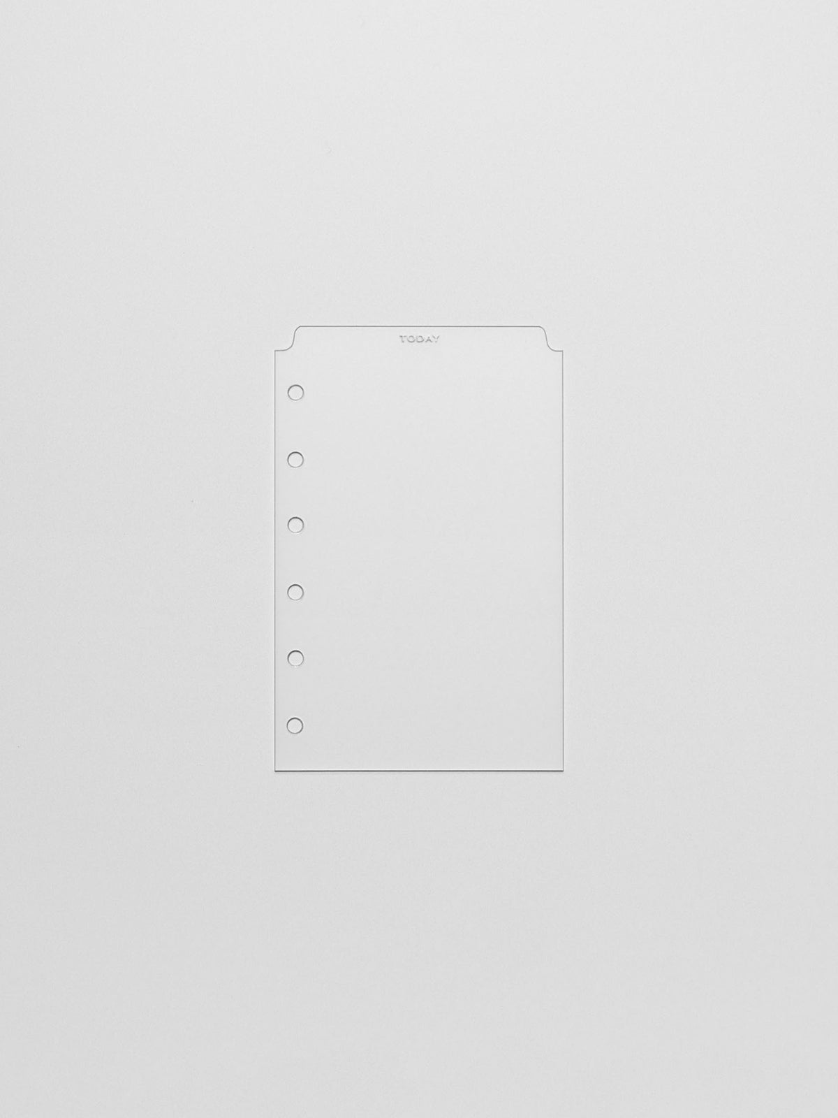 White foil divider displayed on a neutral background. Size shown is Pocket.