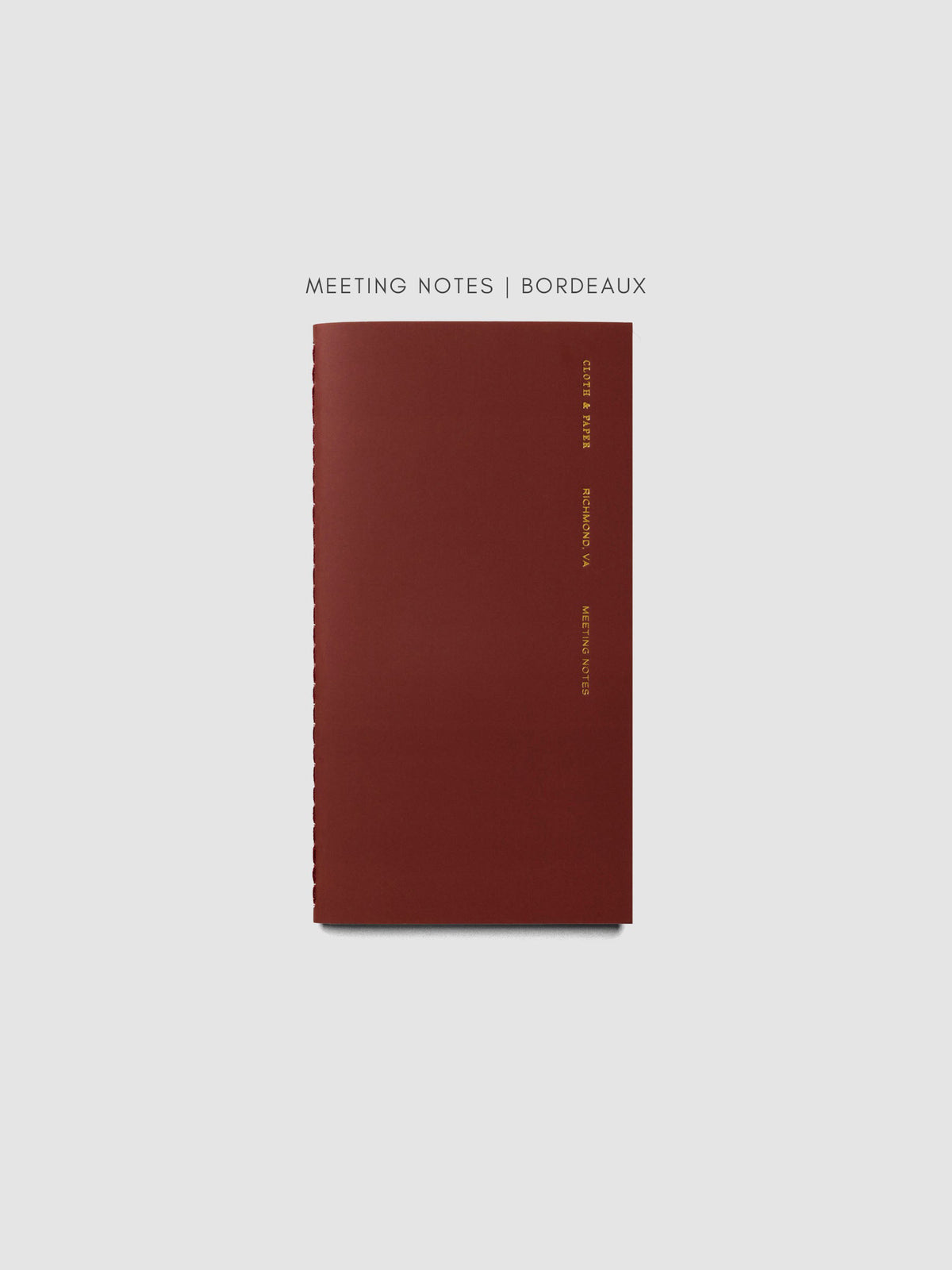 Meeting Notes | Bordeaux