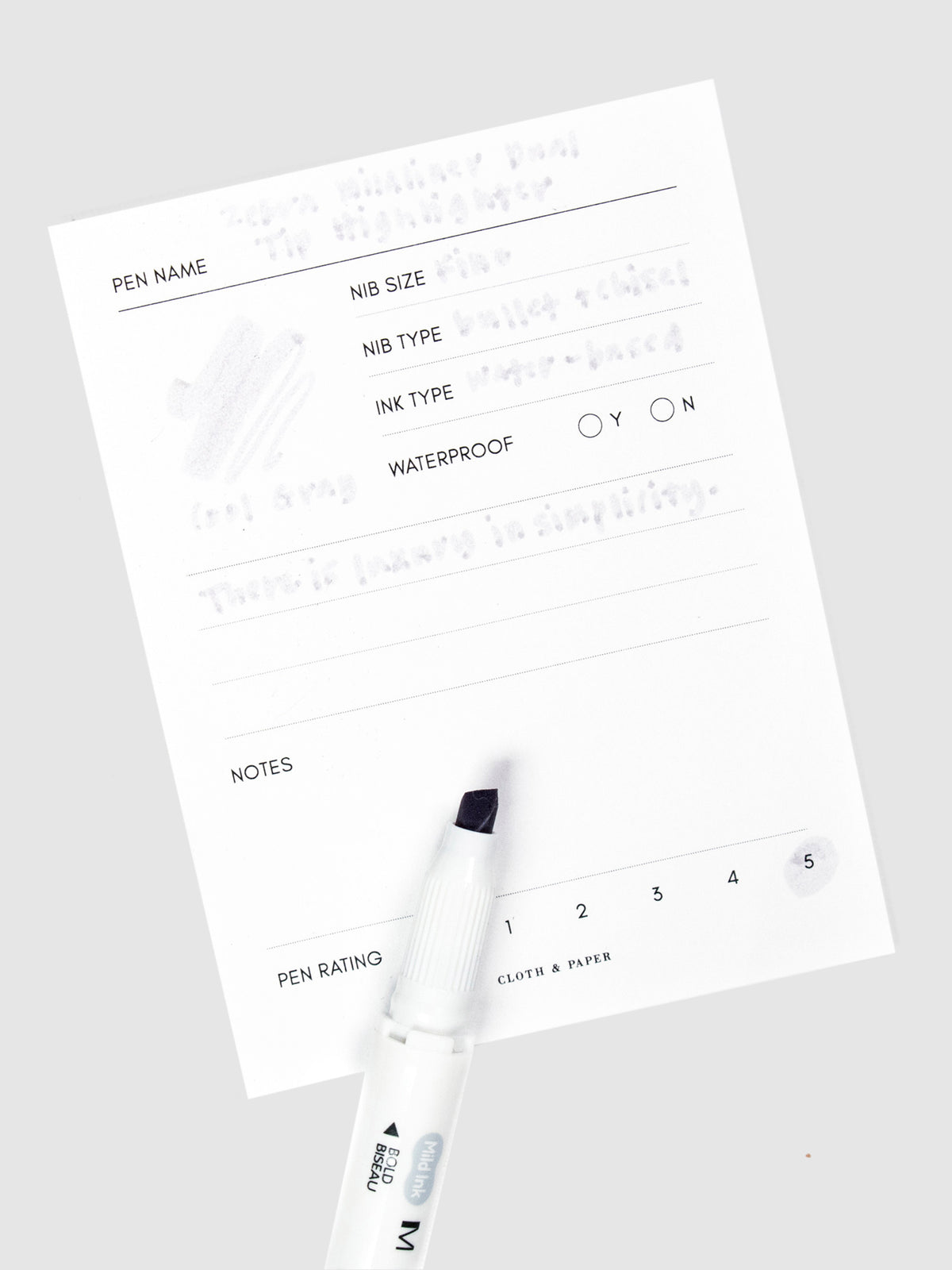 Cool Gray Zebra Mildliner Dual Tip Highlighter