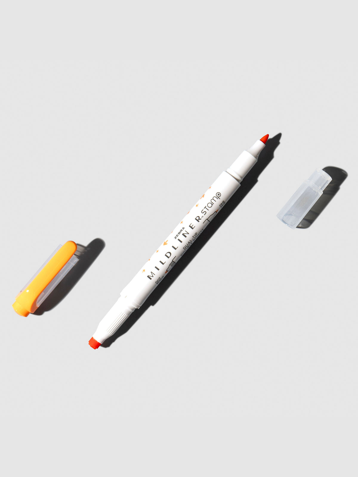 Apricot highlighter displayed on a neutral background.