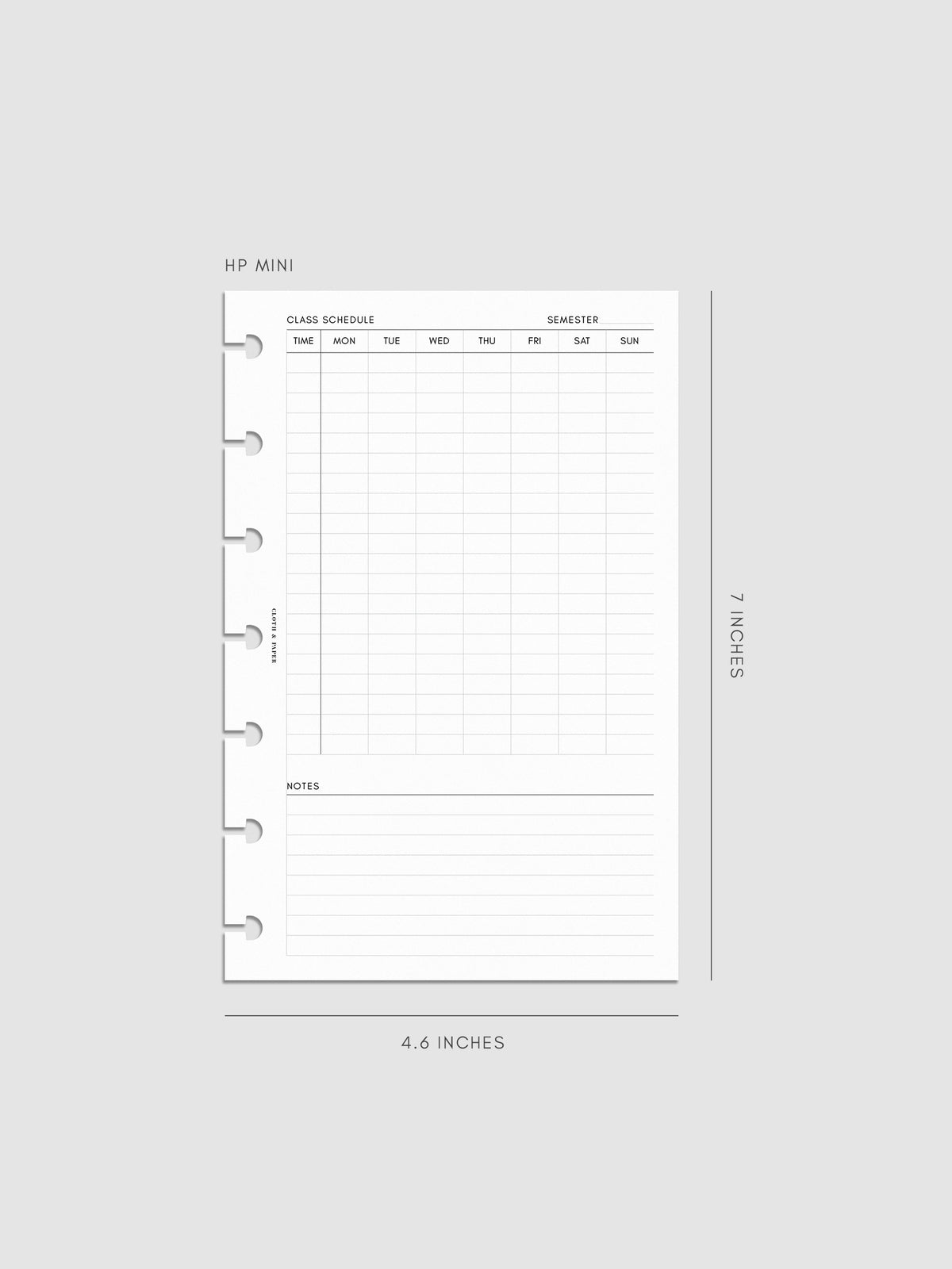 Digital mockup of insert in HP Mini.