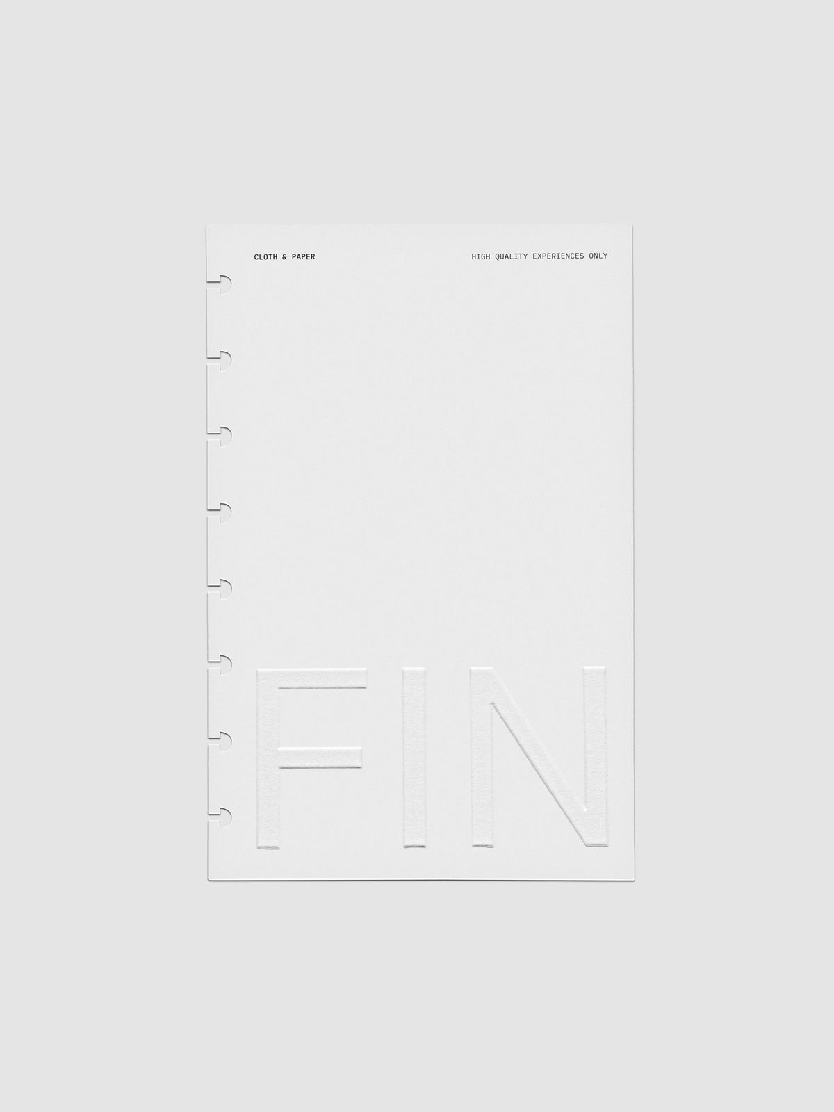 Closure Planner Dashboard + Cover Set in size Half Letter showing dashboard only.