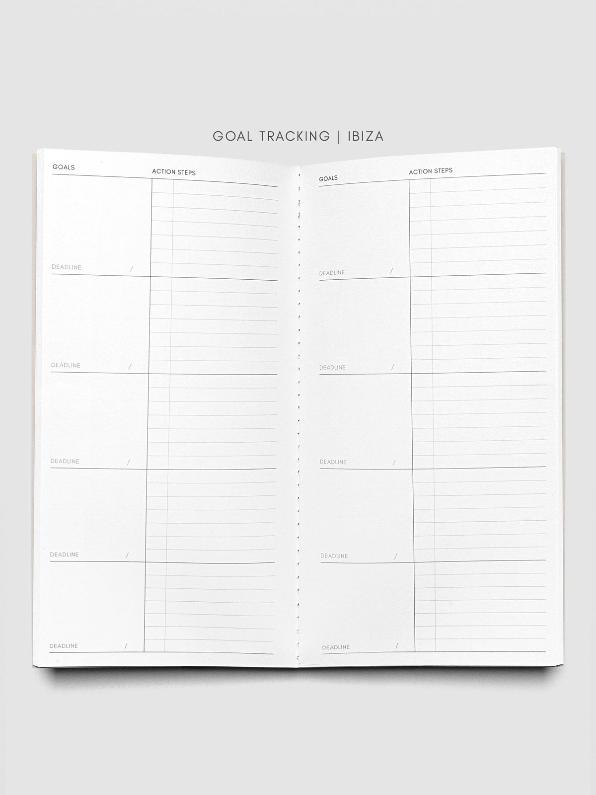 Goal Tracking | Ibiza