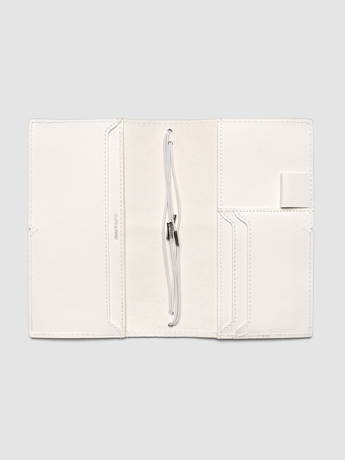 Dalmatian Pocket Plus Travel Notebook Cover showing the interior | Cloth & Paper