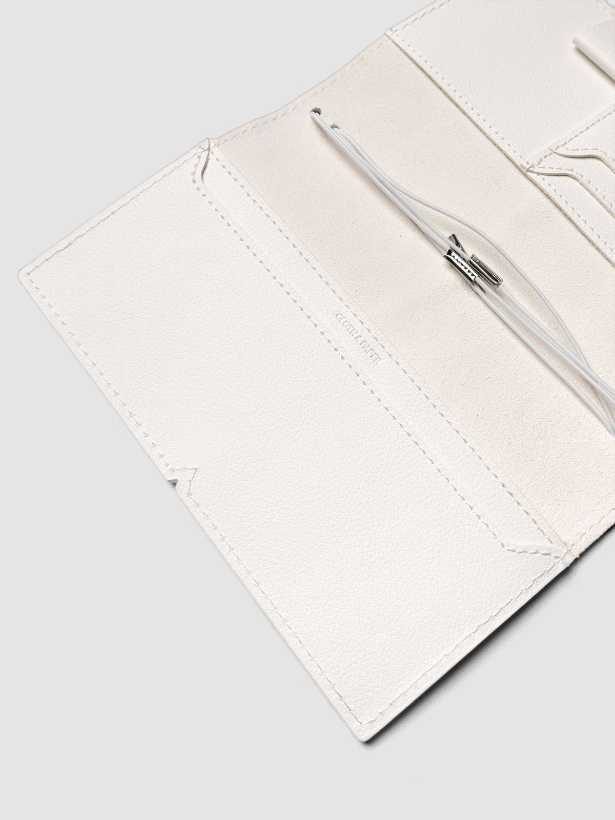 Dalmatian Pocket Plus Travel Notebook Cover showing the interior | Cloth & Paper