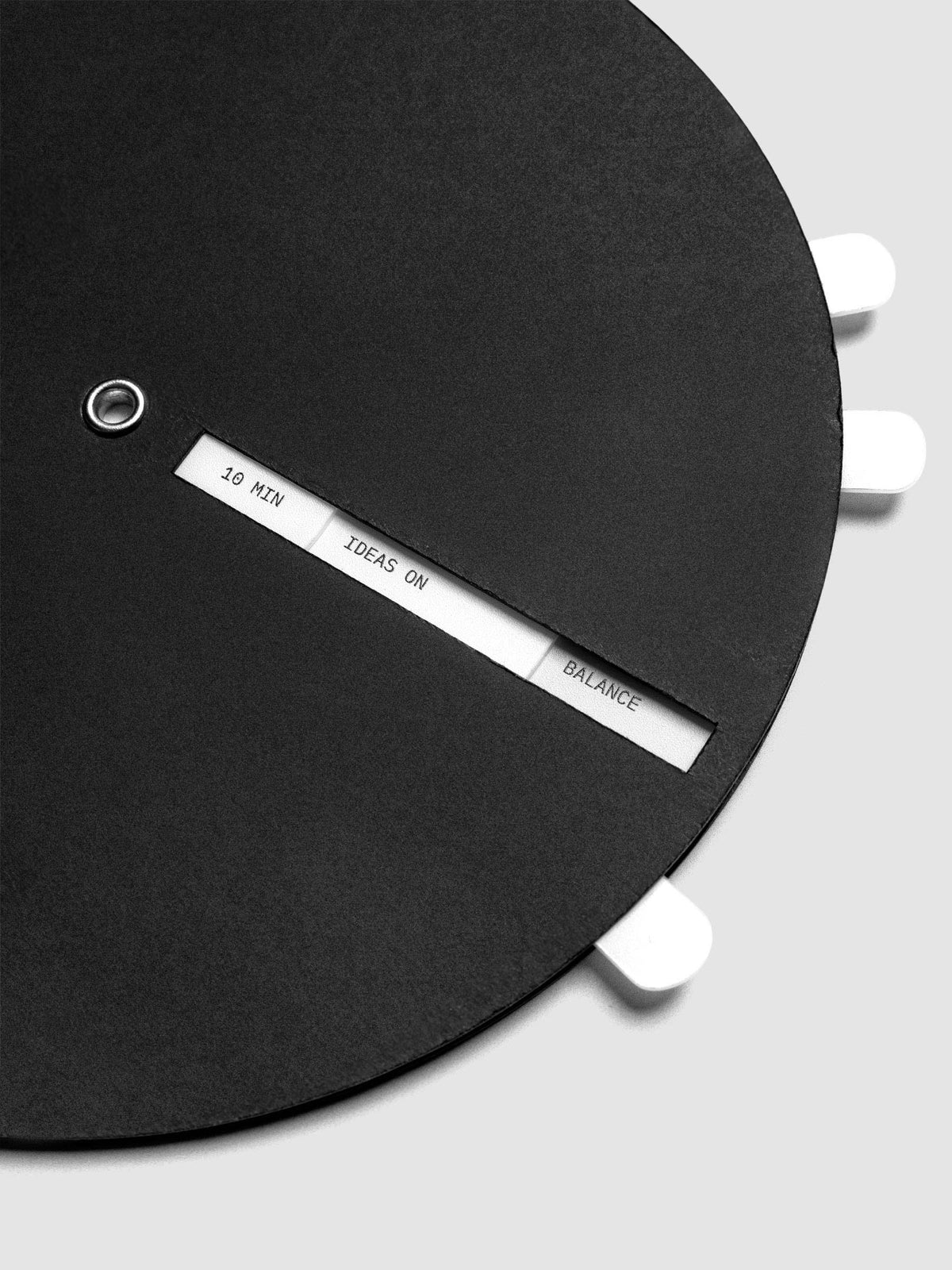 Close up of the dials on the planner prompt generator