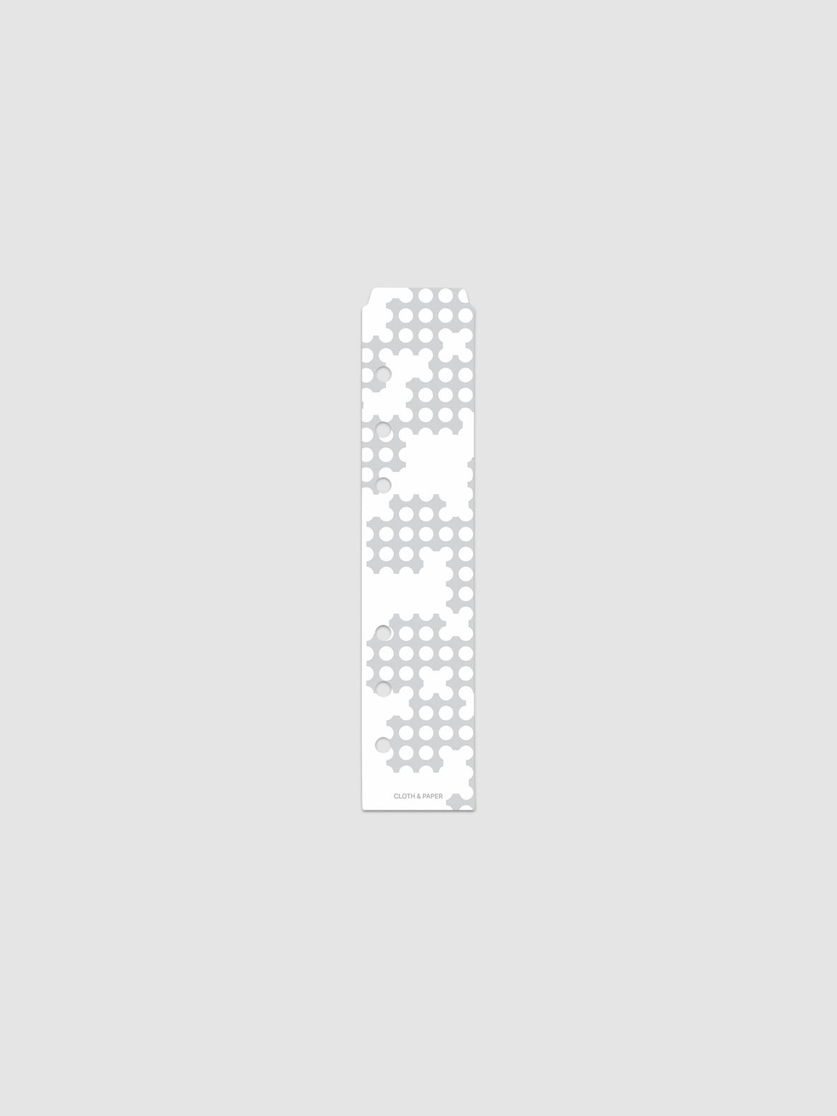 Narrow Page Marker Set in Punched Holes, Blurred Line and Avant Garde, Personal | Personal Wide, single Blurred Line marker