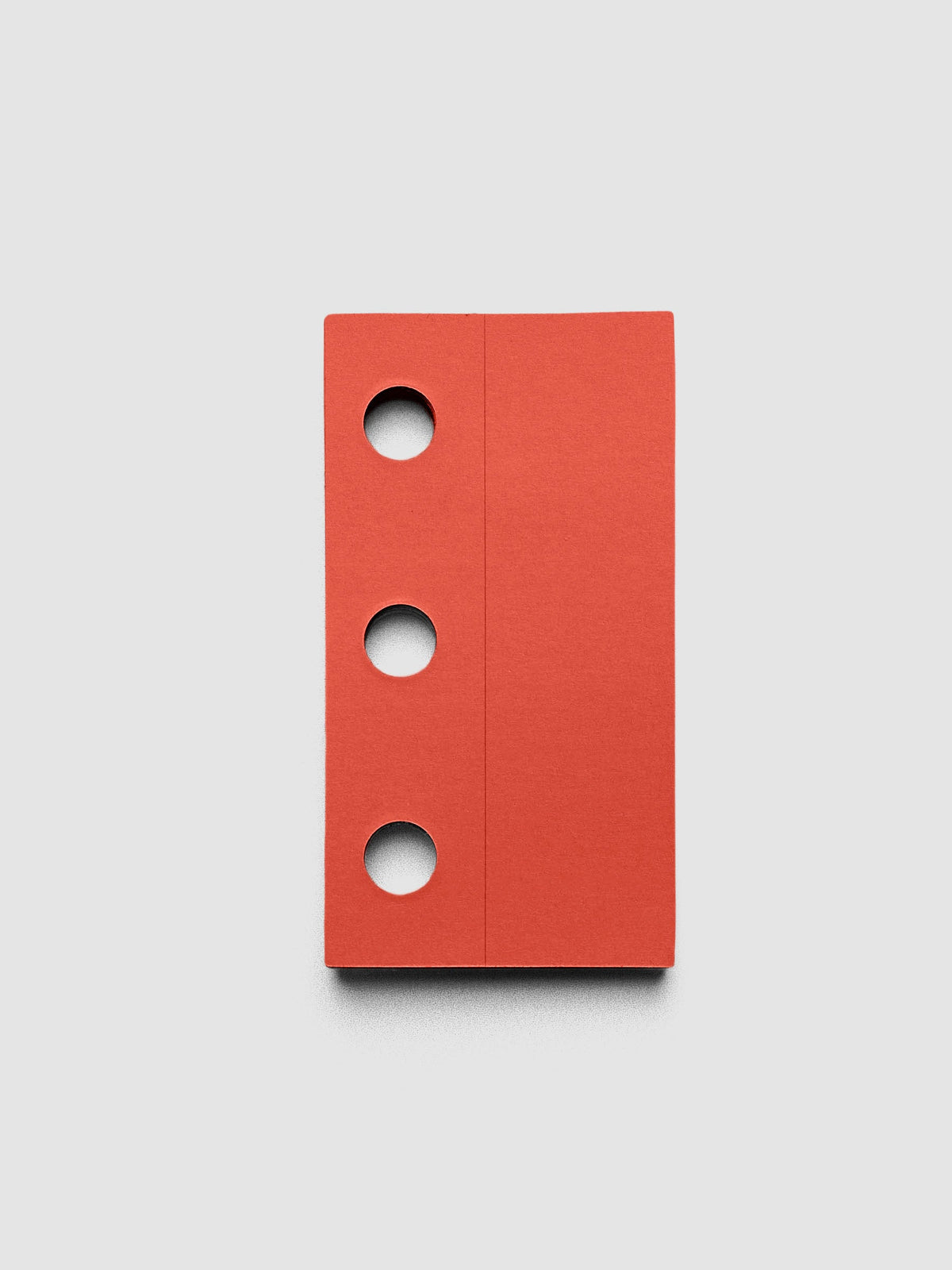 System Punch Stickers in Pimento, hole punch adhesive sticker