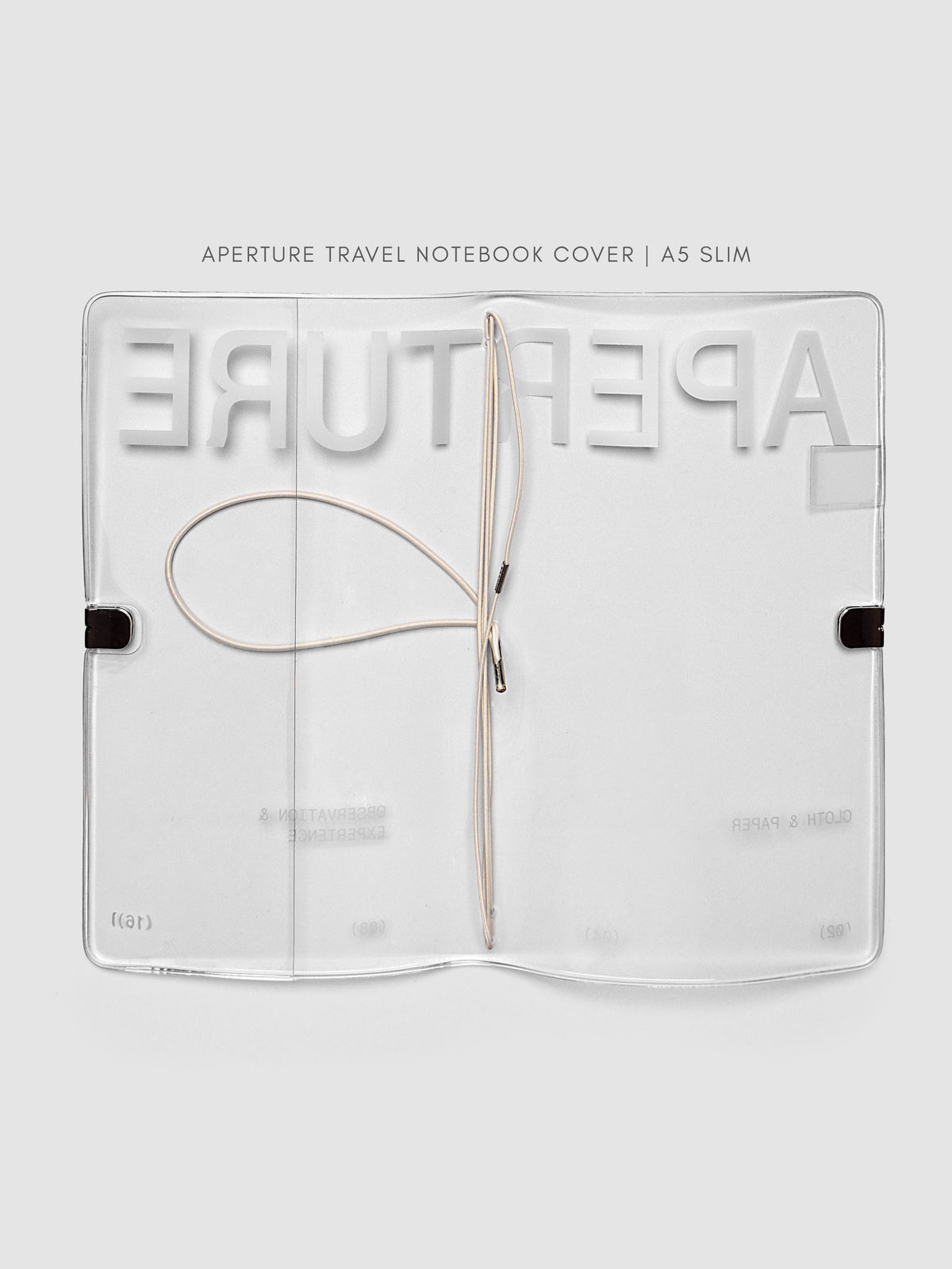 Aperture Travel Notebook Cover