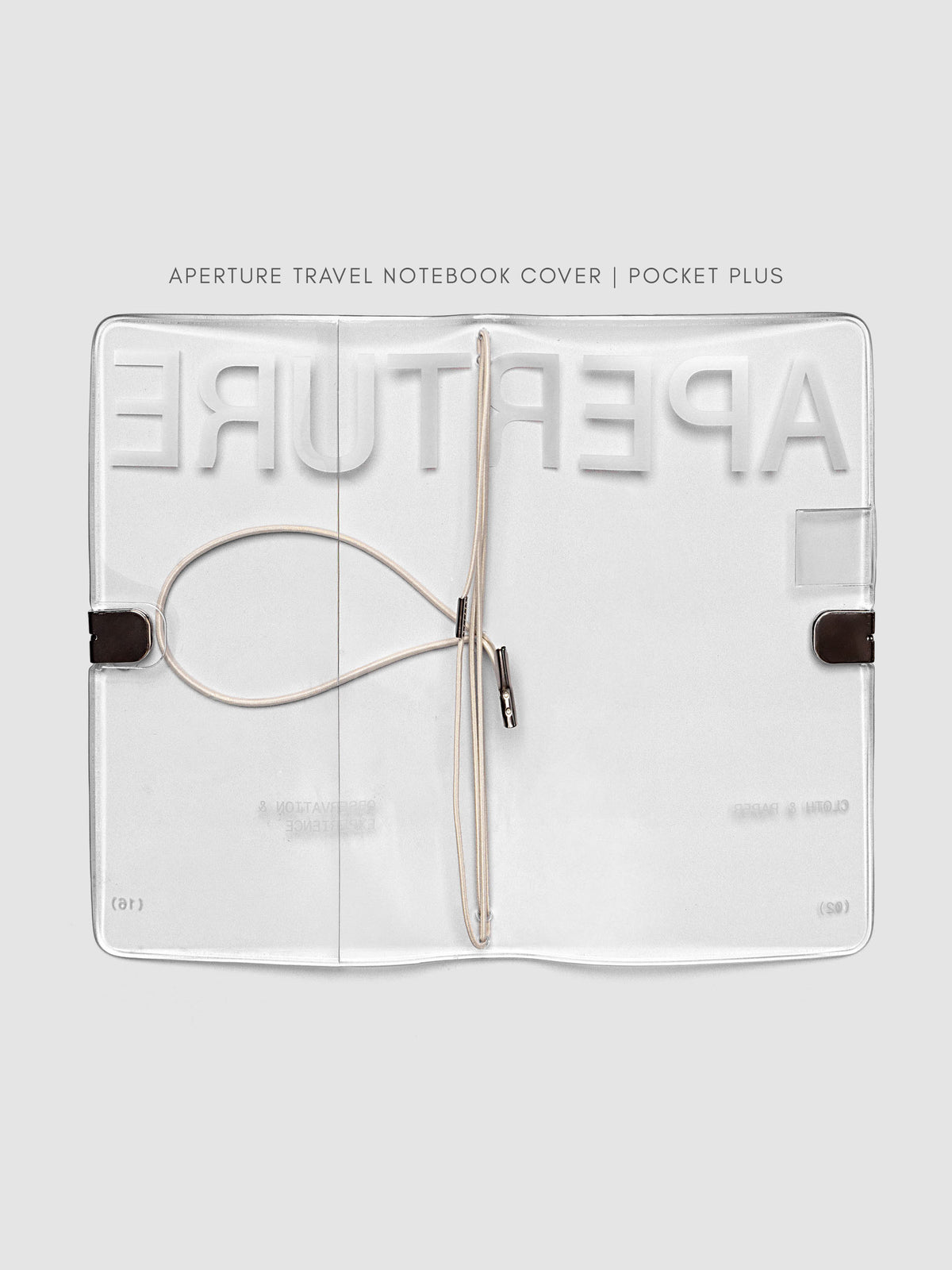 Aperture Travel Notebook Cover