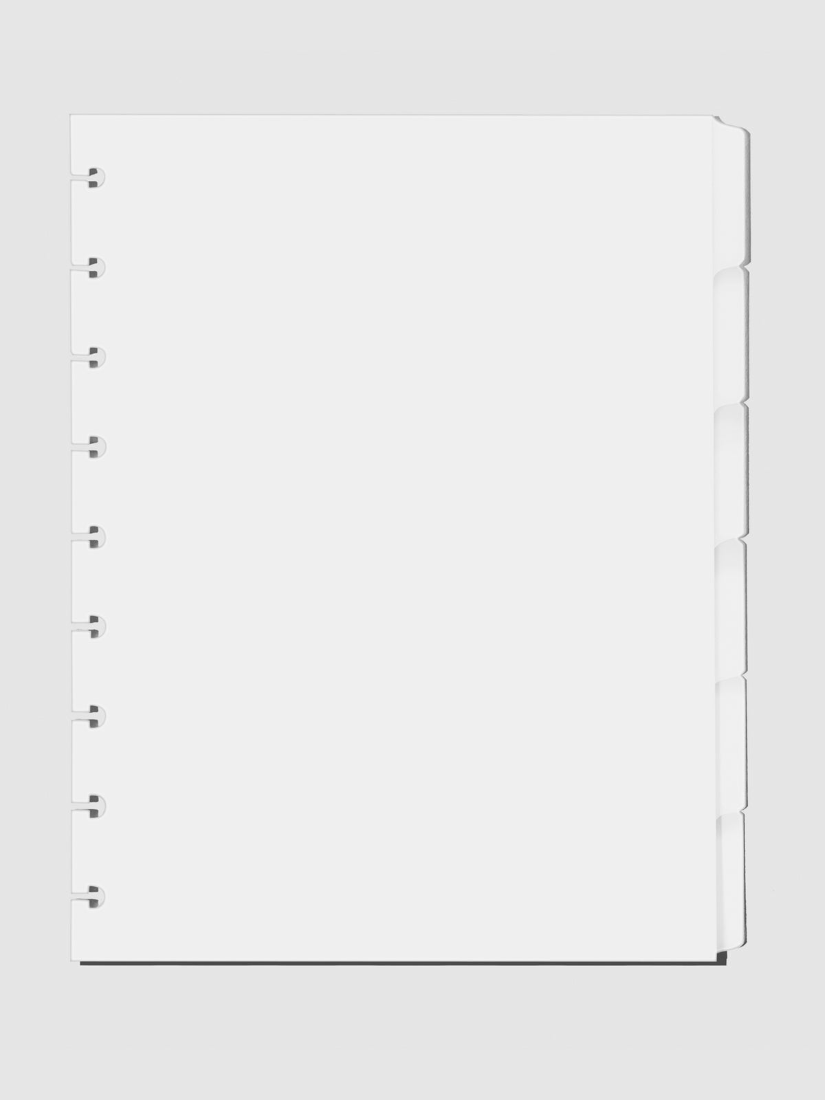 Dividers displayed on a neutral  background. Size shown is HP Classic.