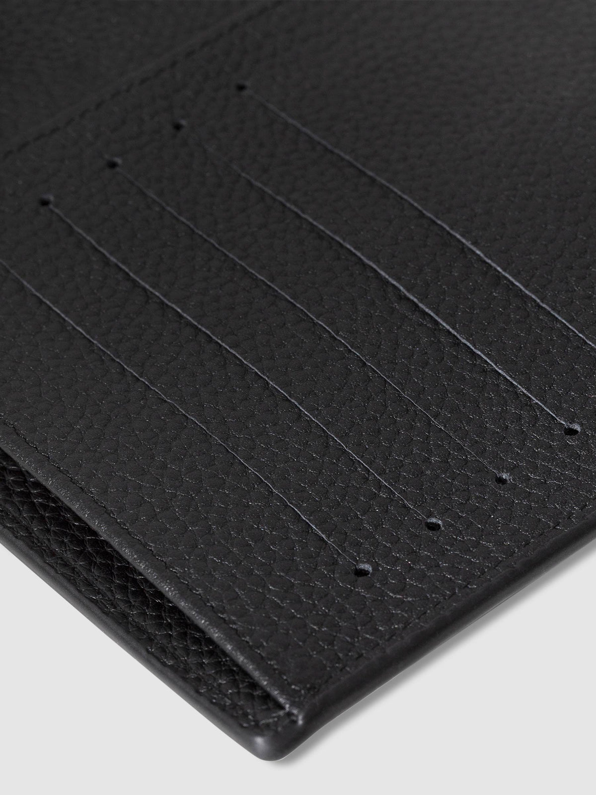 Closeup of credit card slots.