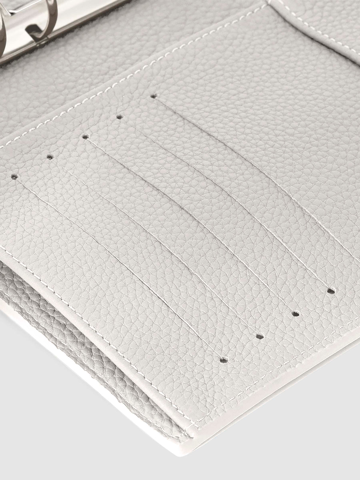 Closeup of credit card slots.