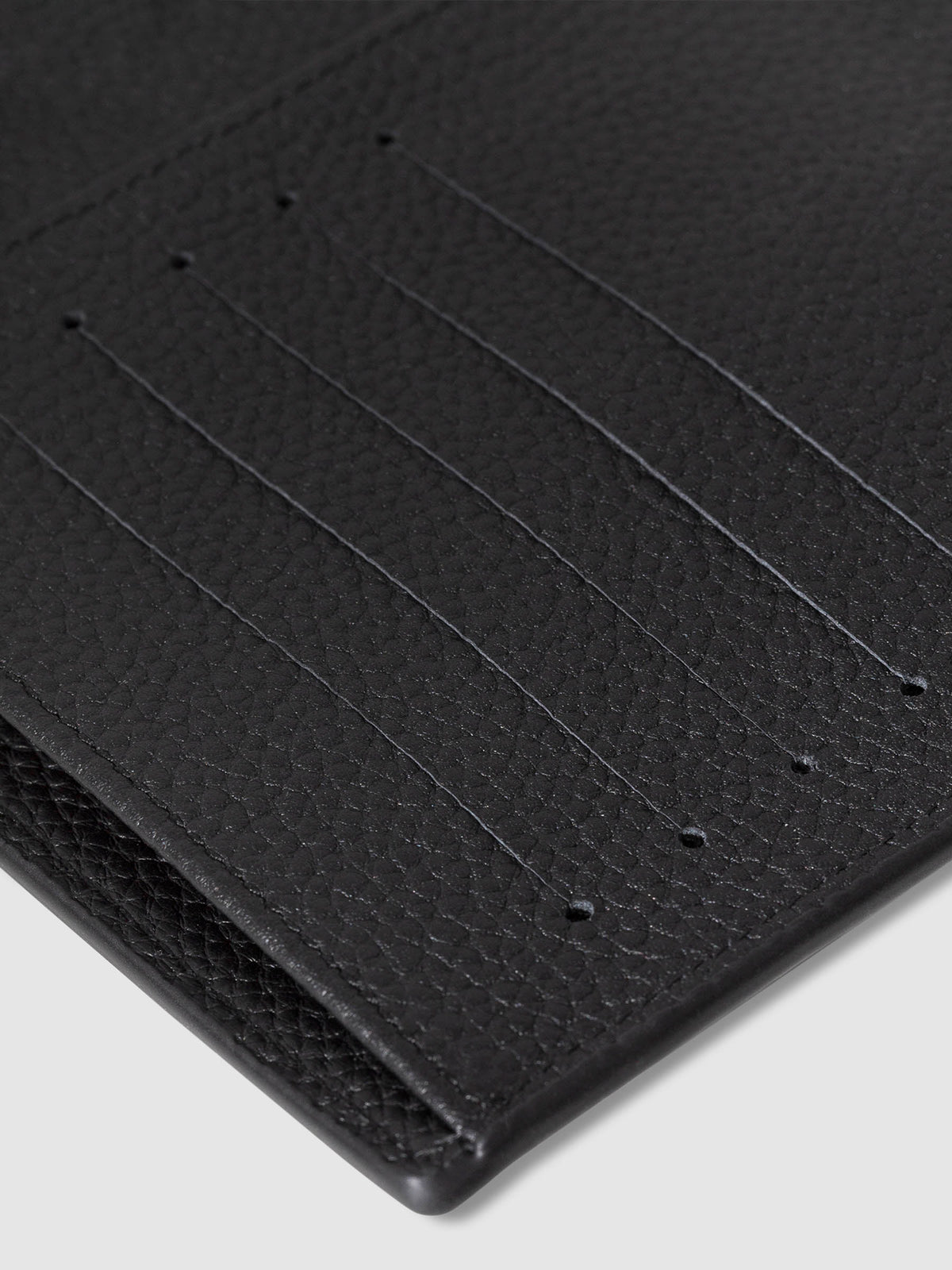 Closeup of credit card slots.