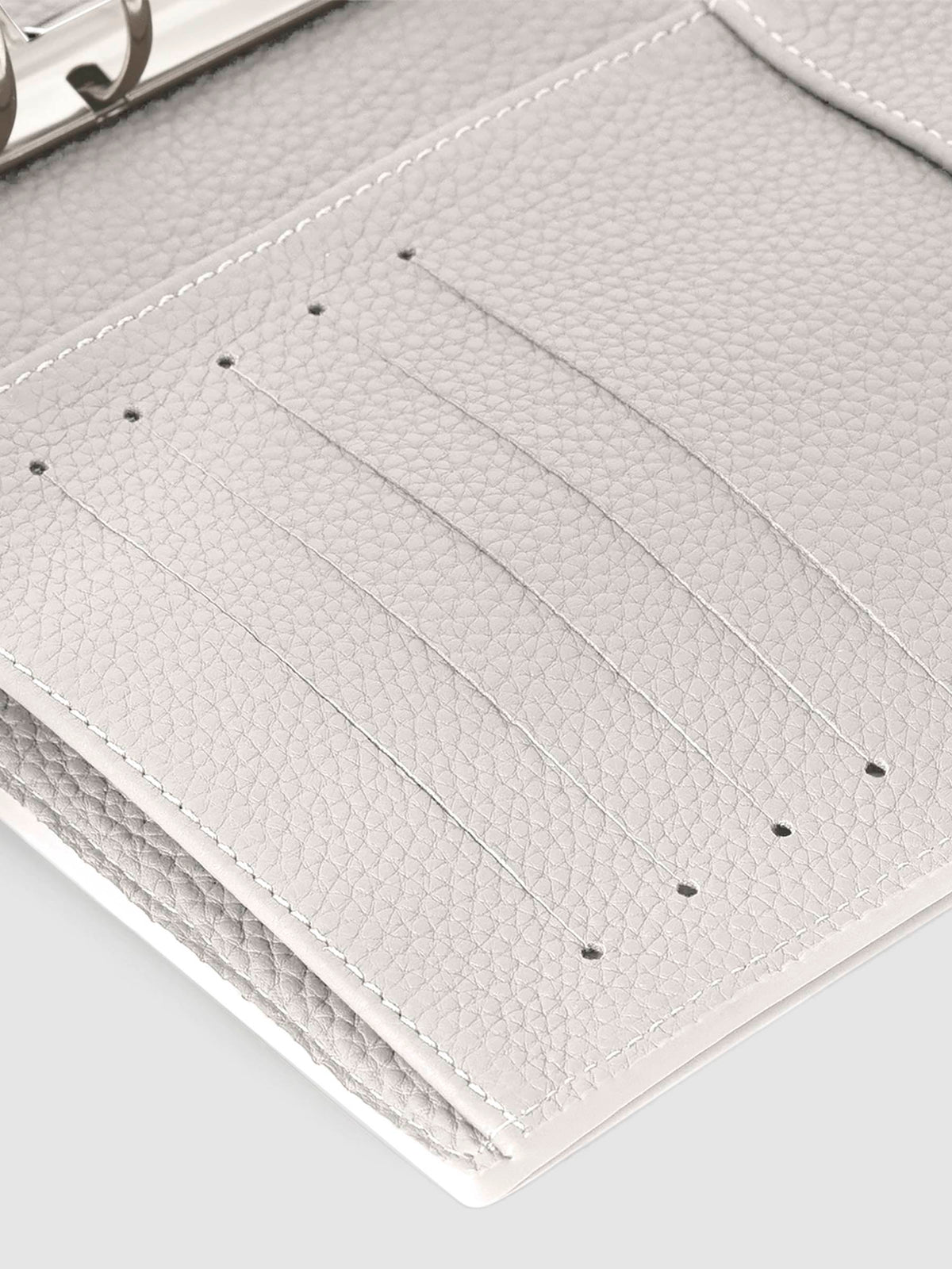 Closeup of credit card slots.