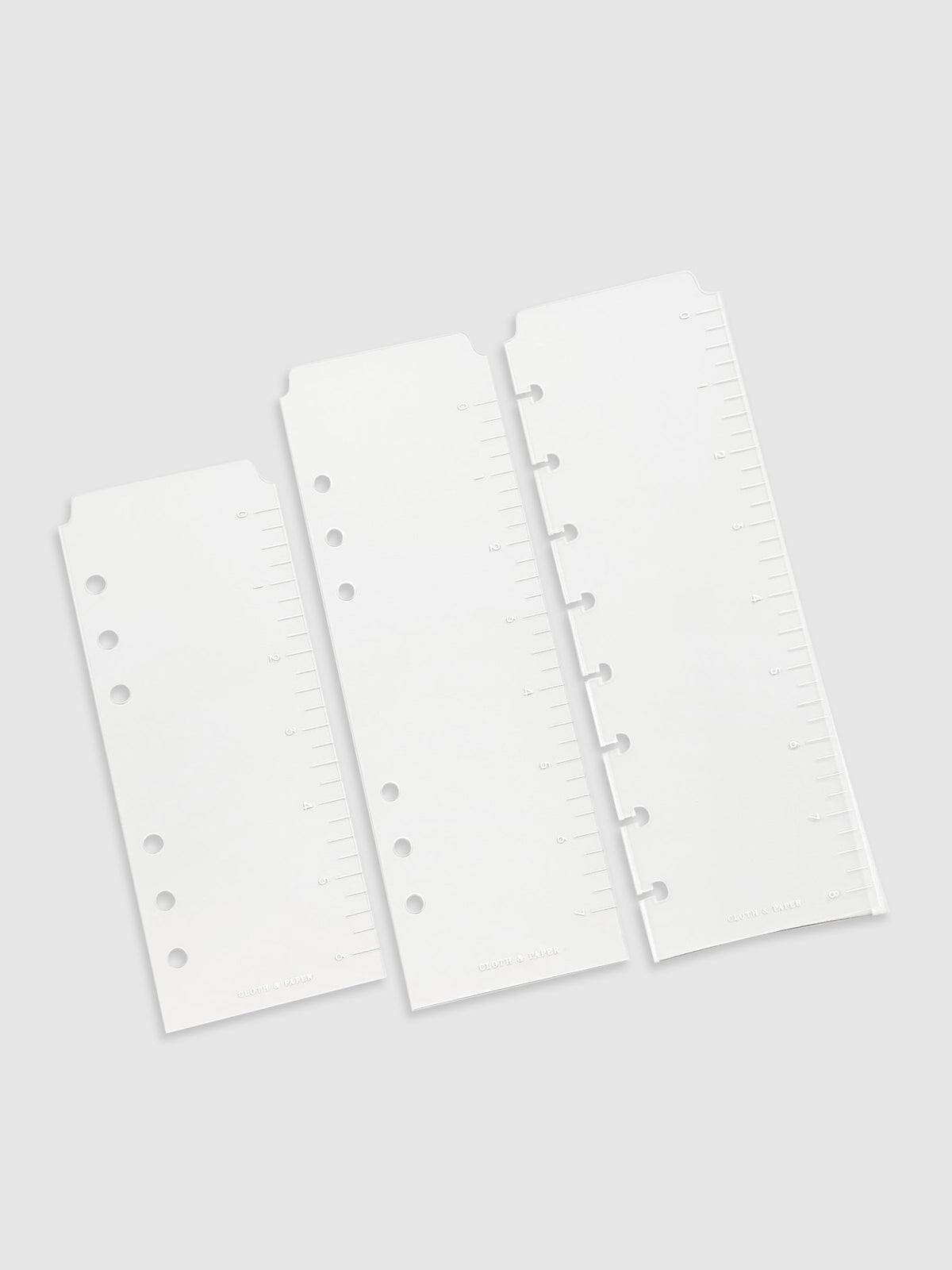 Glass Plastic Page Marker | Cloth and Paper