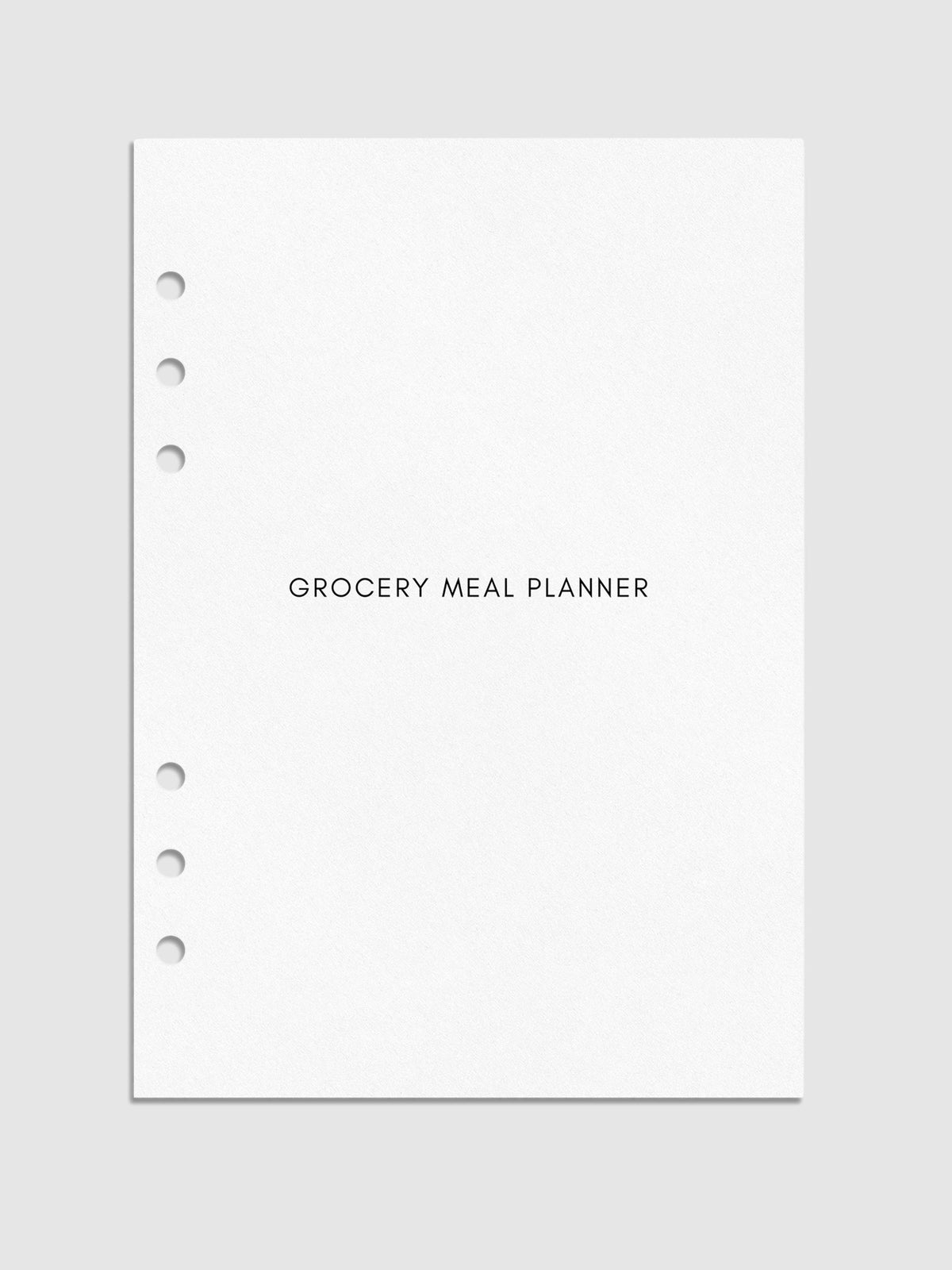 Digital mockup of insert cover page in A5 sizing.