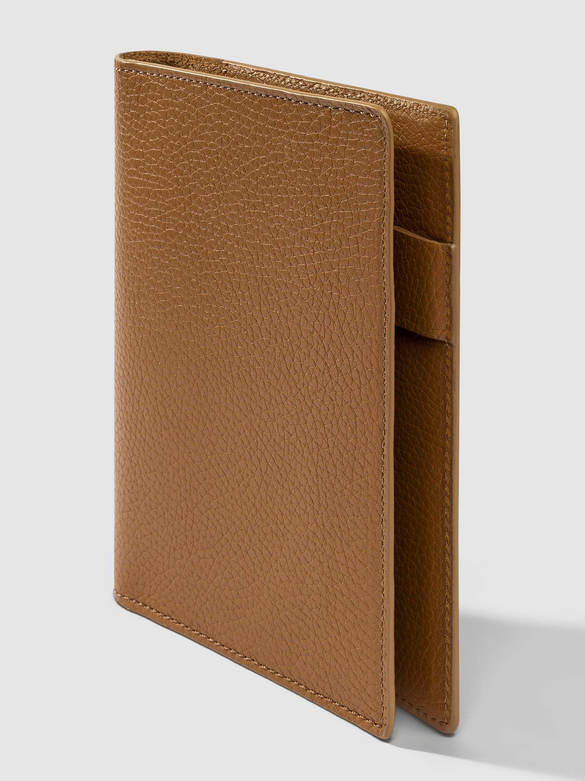3/4 view of Catalonia folio on a neutral background.