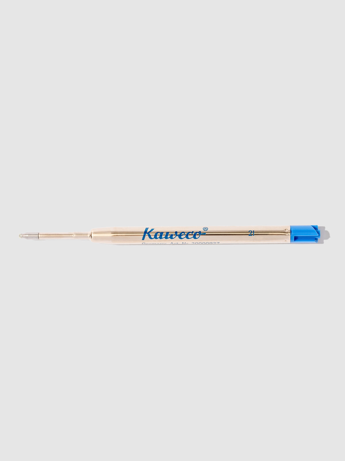 Refill displayed on a neutral background. Color shown is blue. 