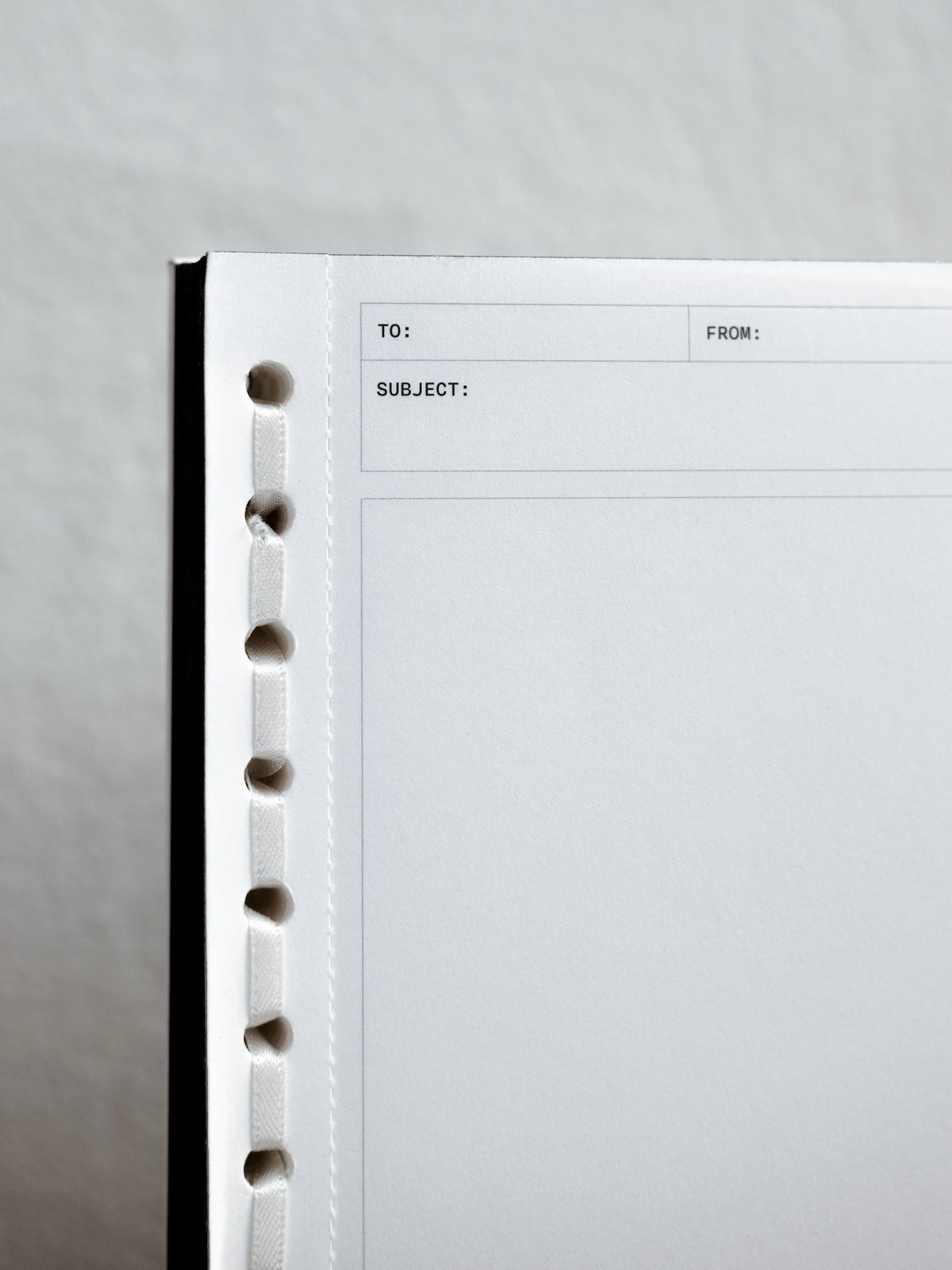 Close up of the Message Pad against a light background.