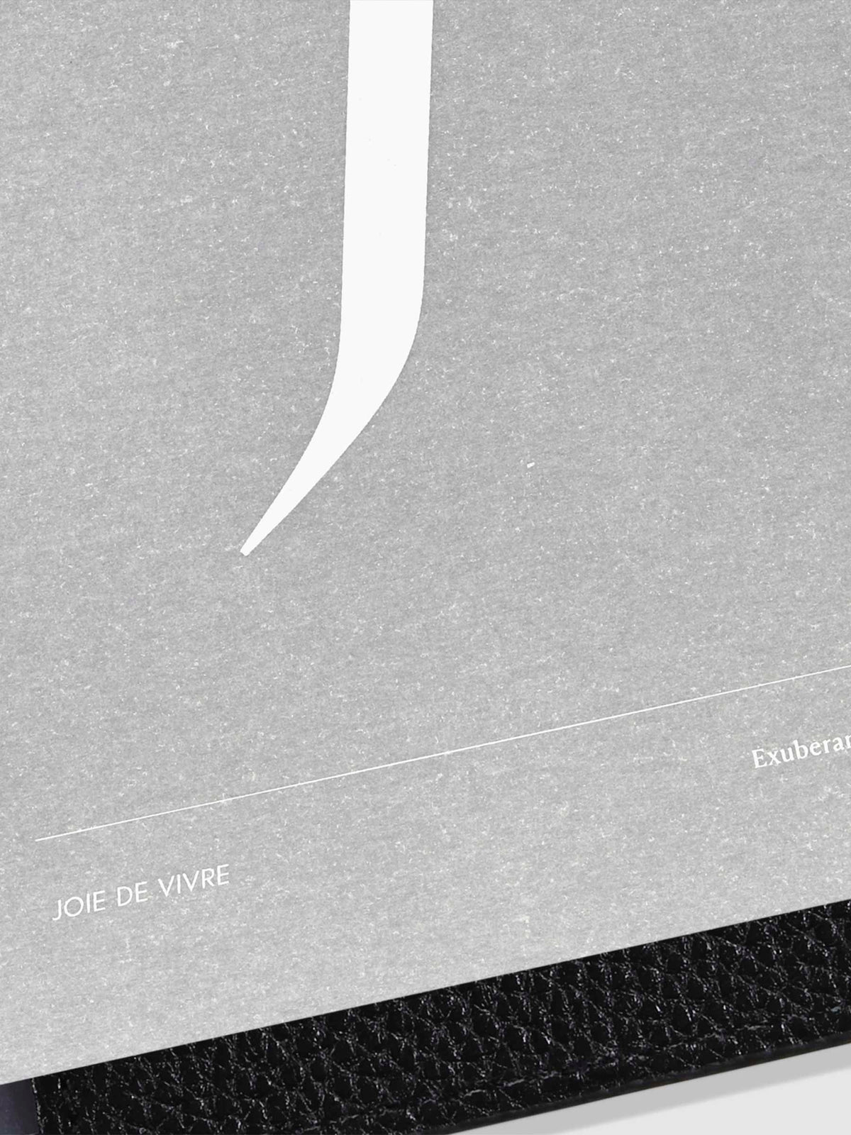 Monogram Vellum Planner Dashboard J in A5 use in a leather planner.