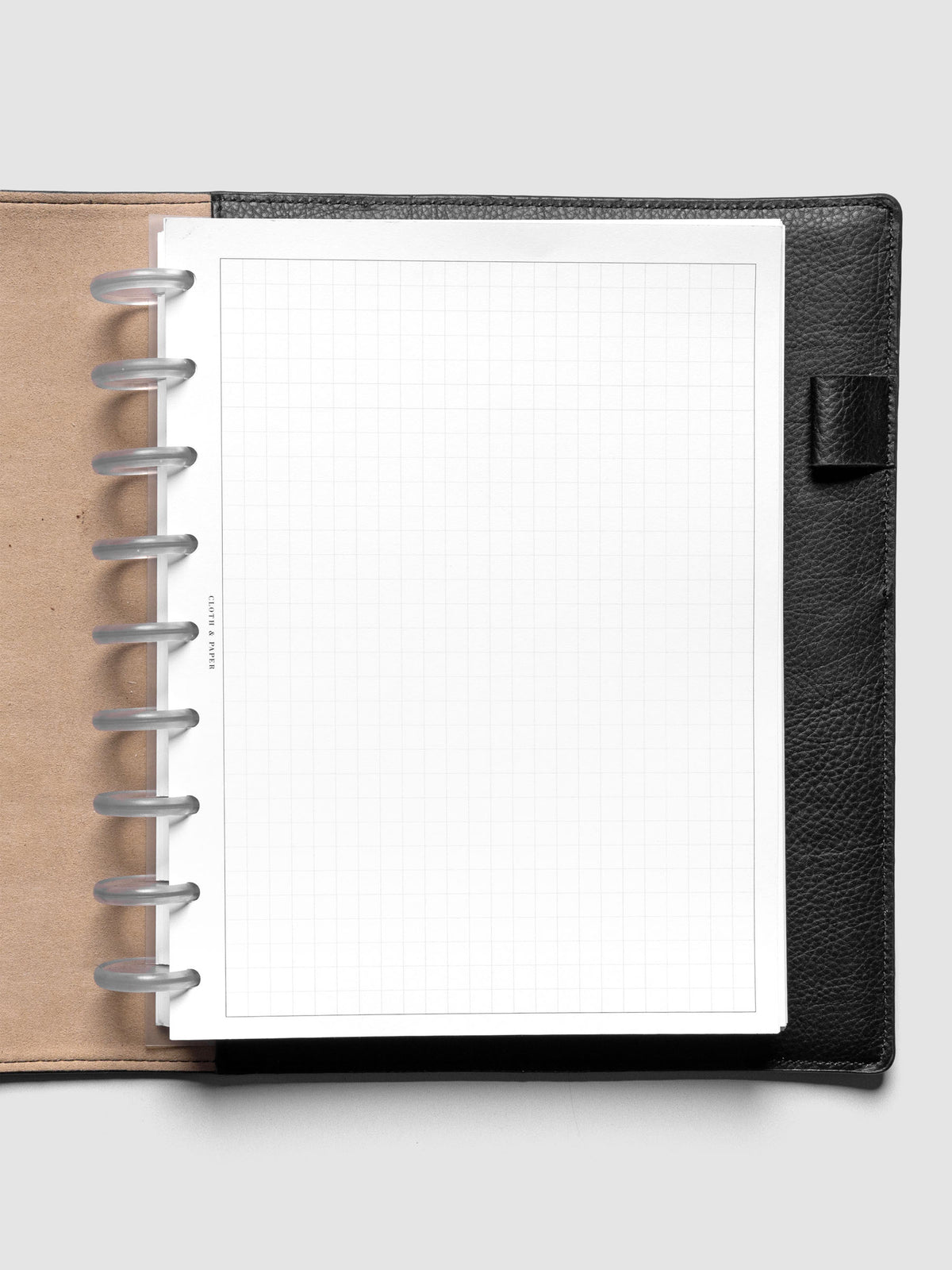 HP Classic Monthly Graph Planner Inserts full graph notes page.