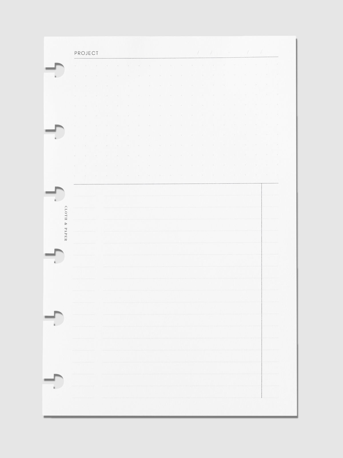 Insert displayed on a white background. Size pictured is CP Petite. 